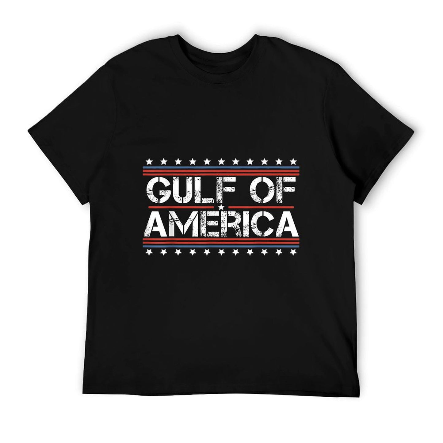 Gulf of United States Or USA of America Polyester Blend T-Shirt