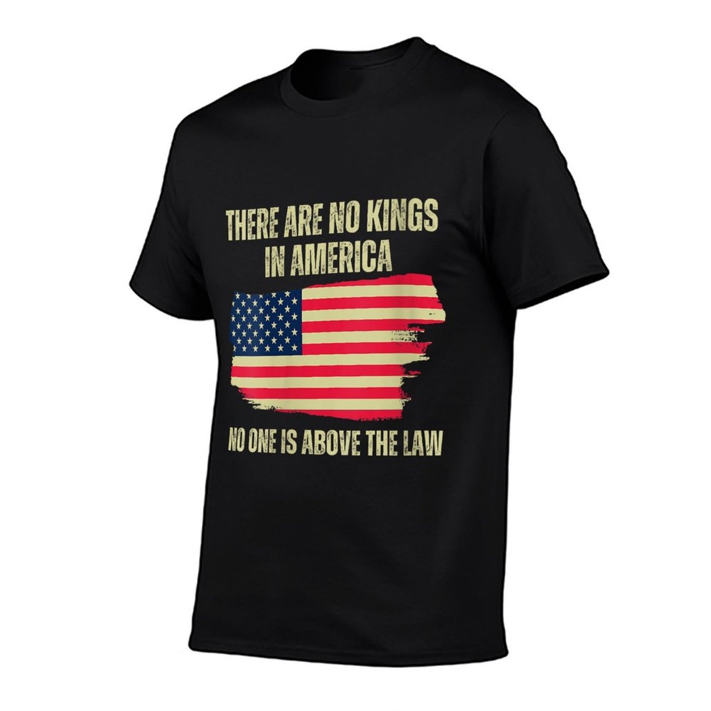 Womens There Are No Kings in America, 2025 Us Wrinkle-resistant T-Shirt