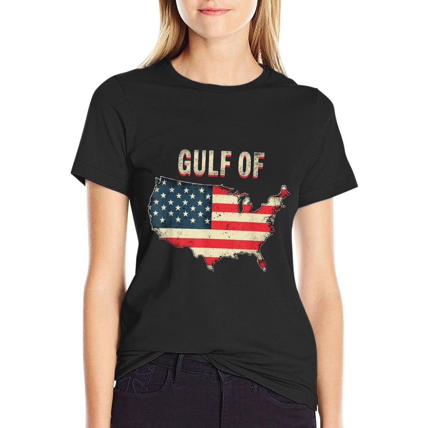 Gulf of United States of America USA Comfortable T-Shirt
