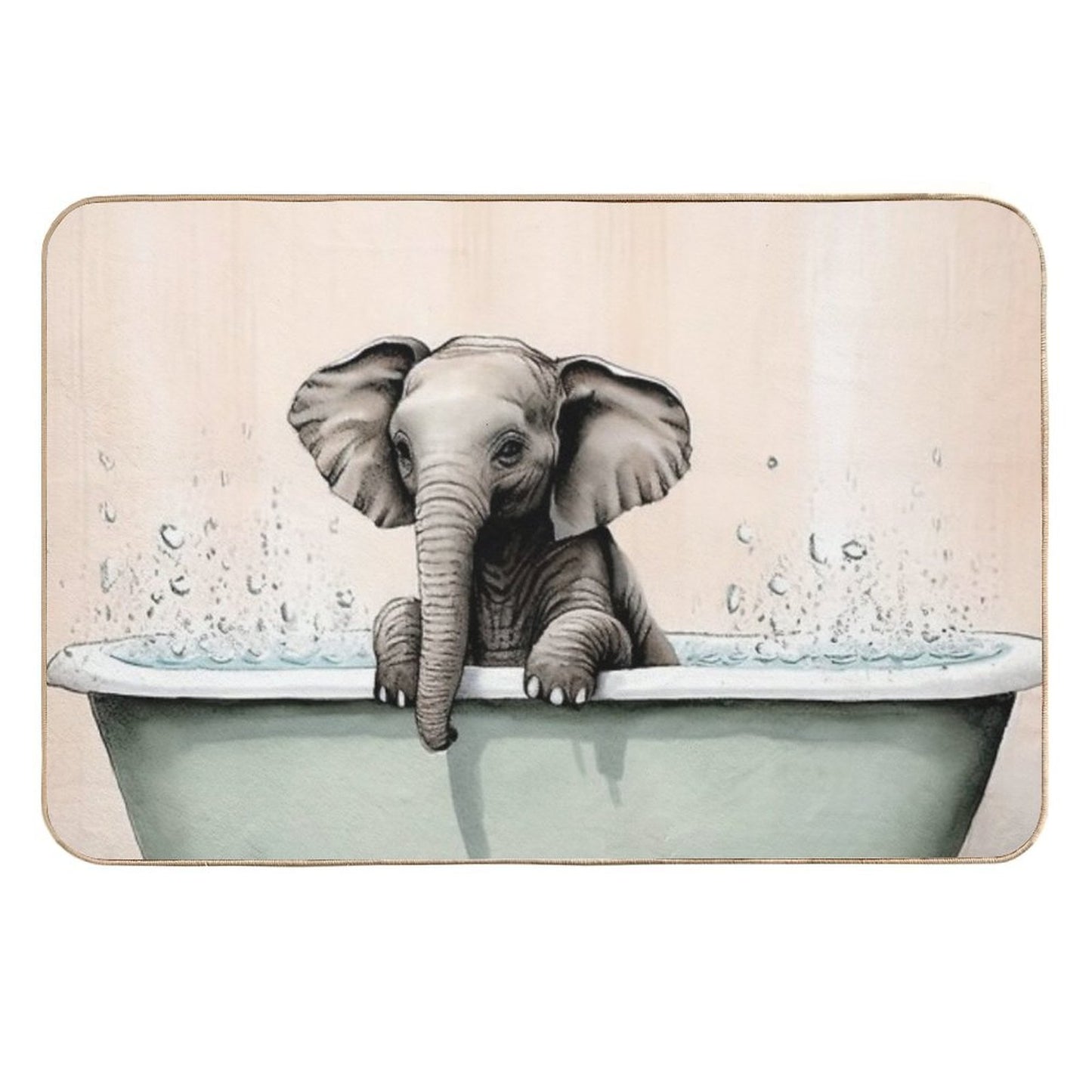 Bathtime XVII Toxin-Free Bath Mat