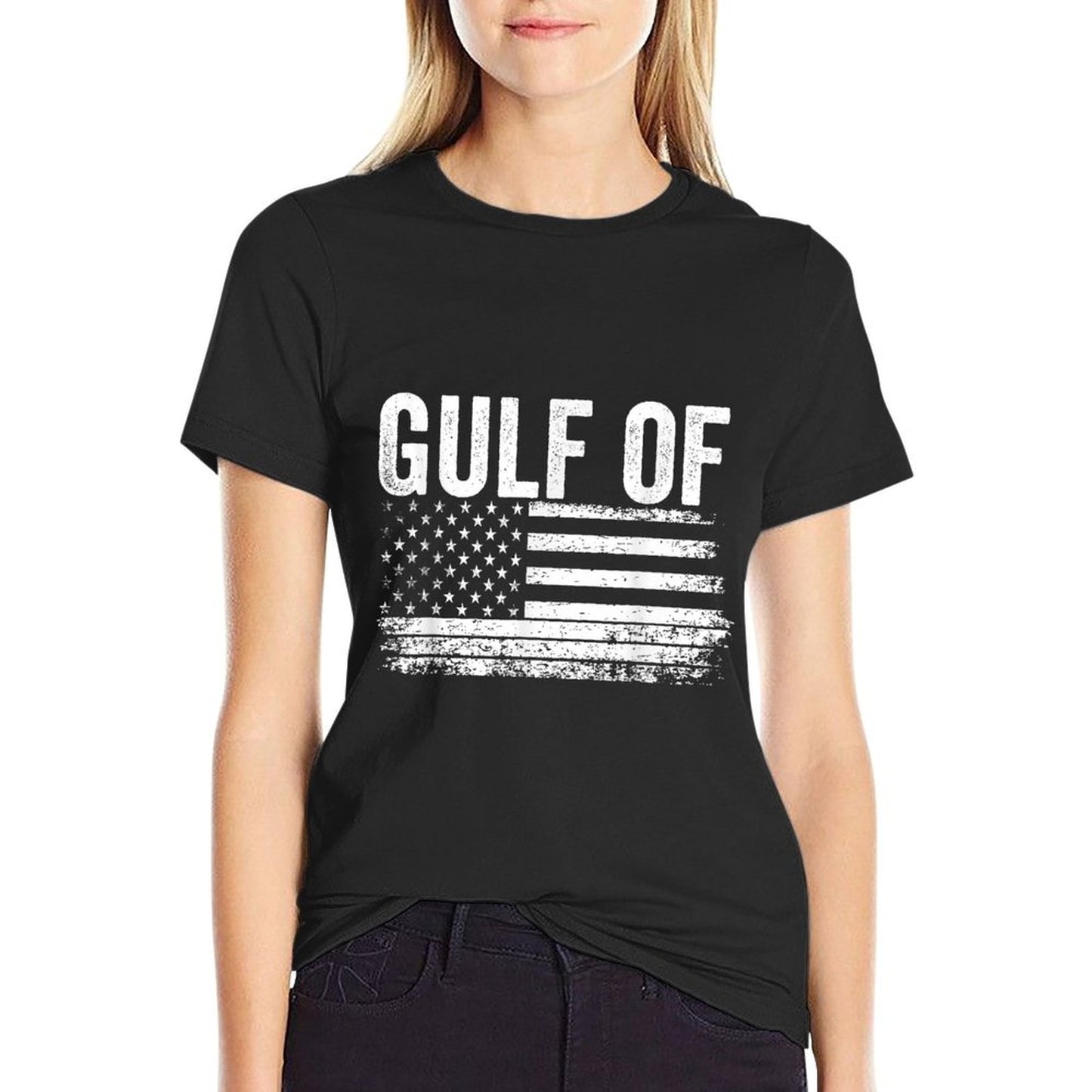 The Gulf of USA America's Gulf Mexico High-quality Stitching T-Shirt