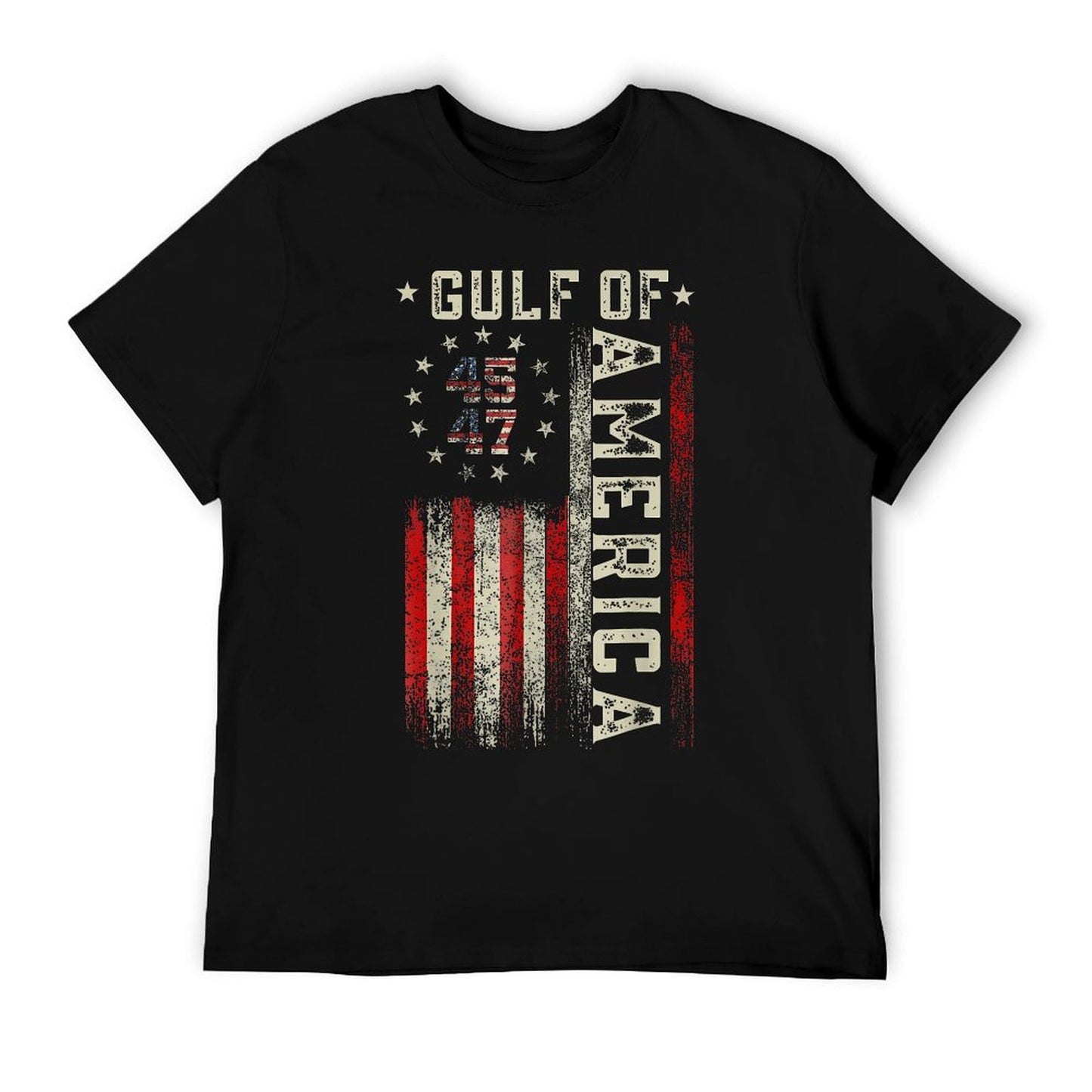 Gulf Of Usa America Funny Usa Flag Quick-drying T-Shirt