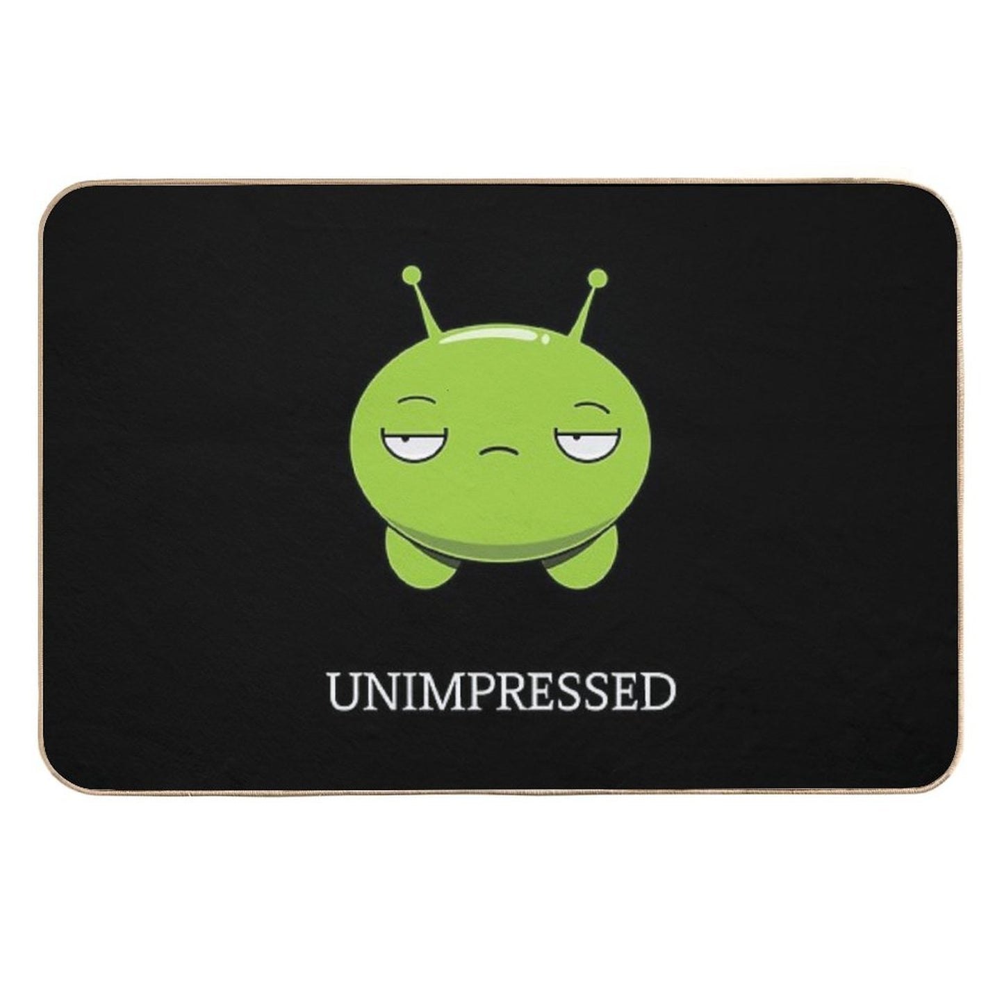 Mooncake Final Space Unimpressed Pet-Safe Bath Mat