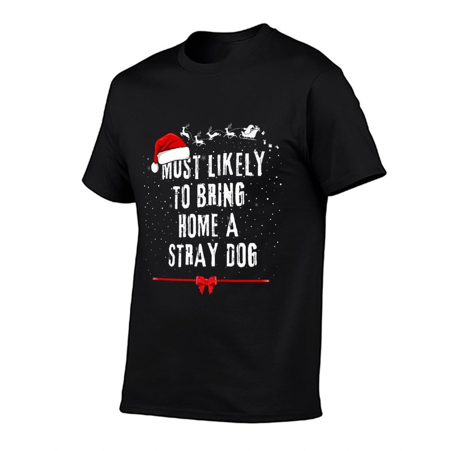 Most Likely To Bring Home A Stray Dog Matching Pajama Premium Breathable T-Shirt