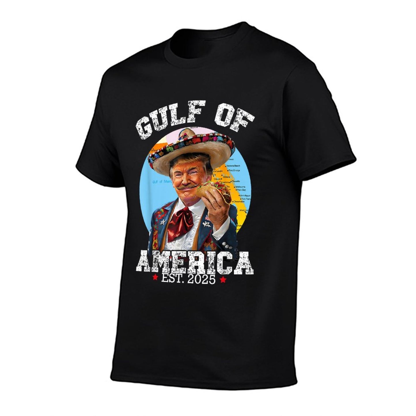 Funny Trump Gulf Of Us America 2025 Trump Graphic-printed T-Shirt