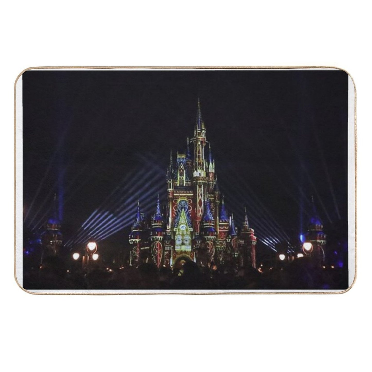 Happily Ever After Castle Easy Maintenance Bath Mat