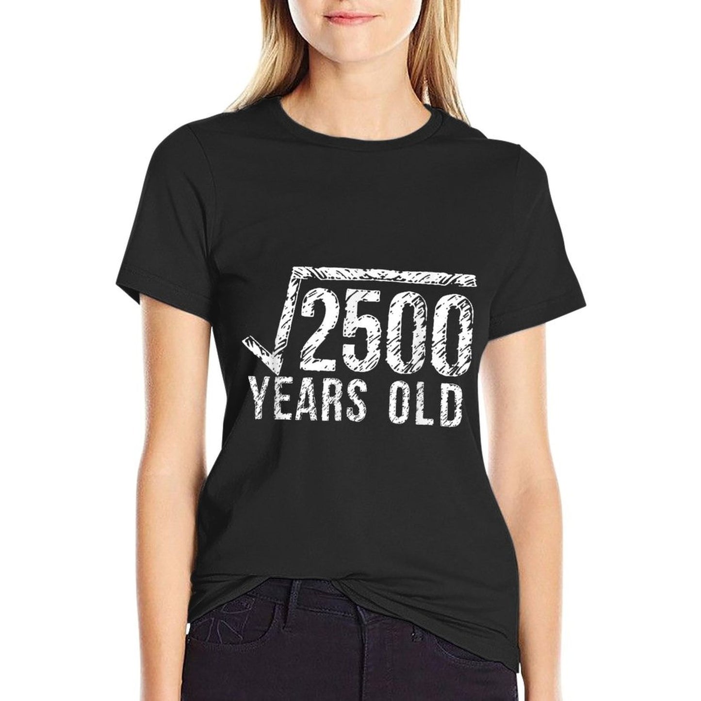 50th Birthday T Square Root Of 2500 Odor-resistant T-Shirt