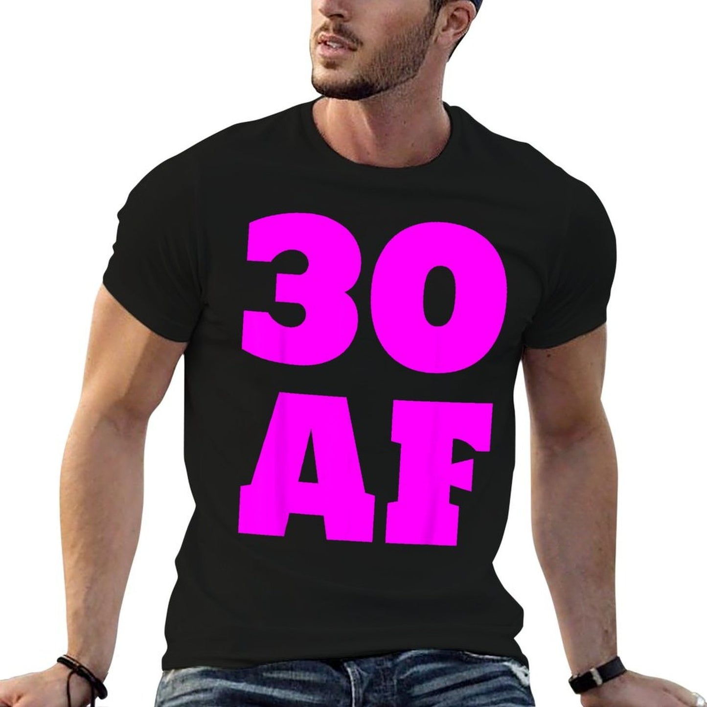 30th Birthday - Thirty AF Dirty Thirty Tee Slim-fit Cut T-Shirt
