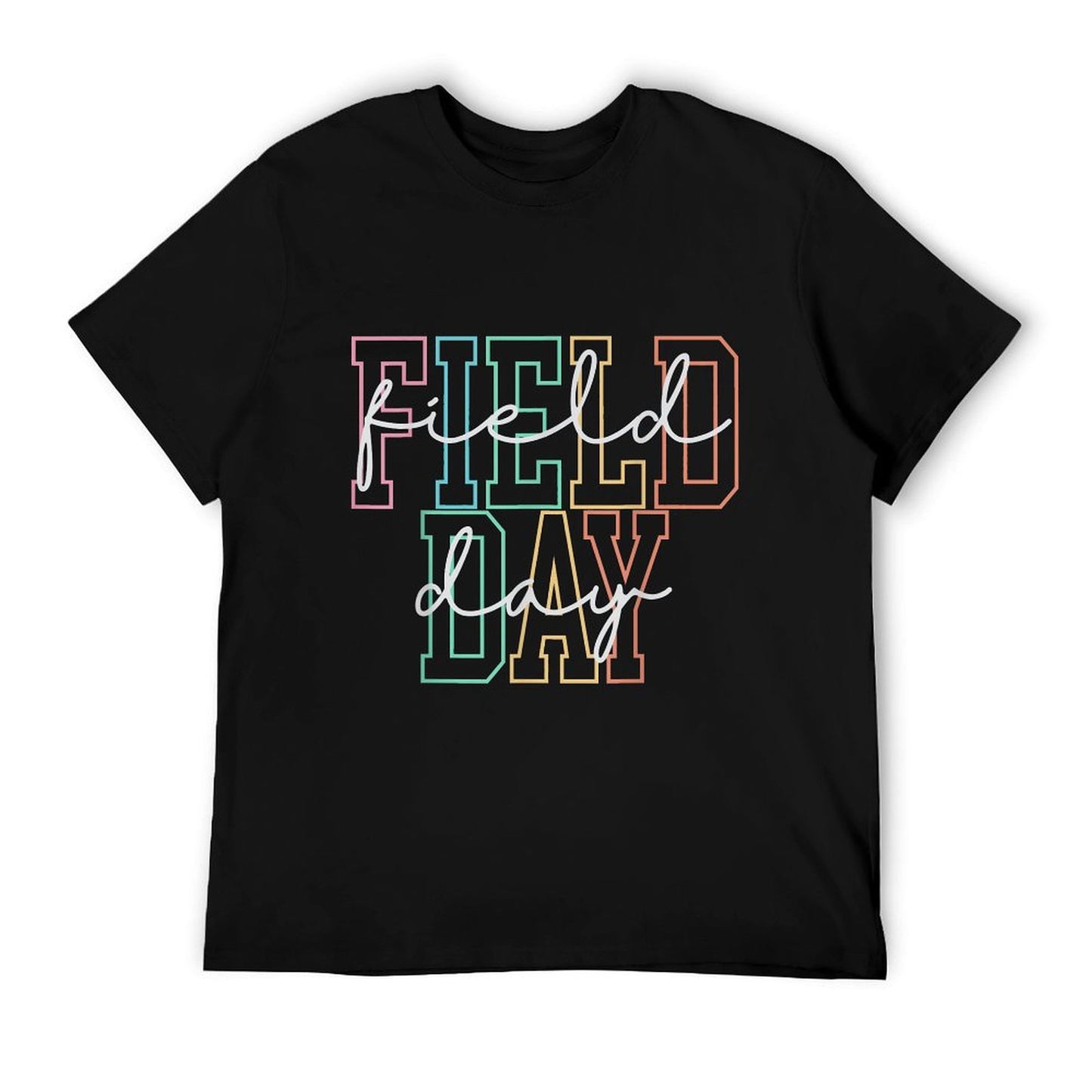 School Field Day Happy Field Day Teacher Life Summer Eco-friendly Material T-Shirt