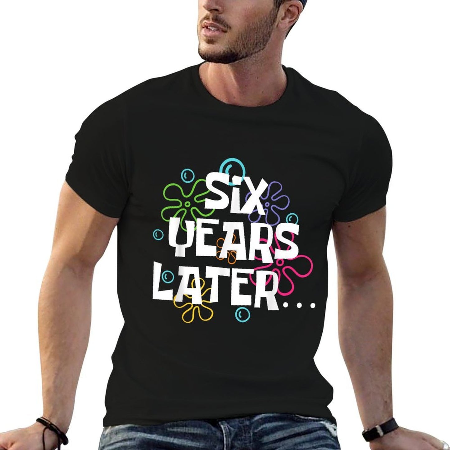 Six Years Later Funny Meme 6 Year Old 6th Birthday Party Breathable T-Shirt