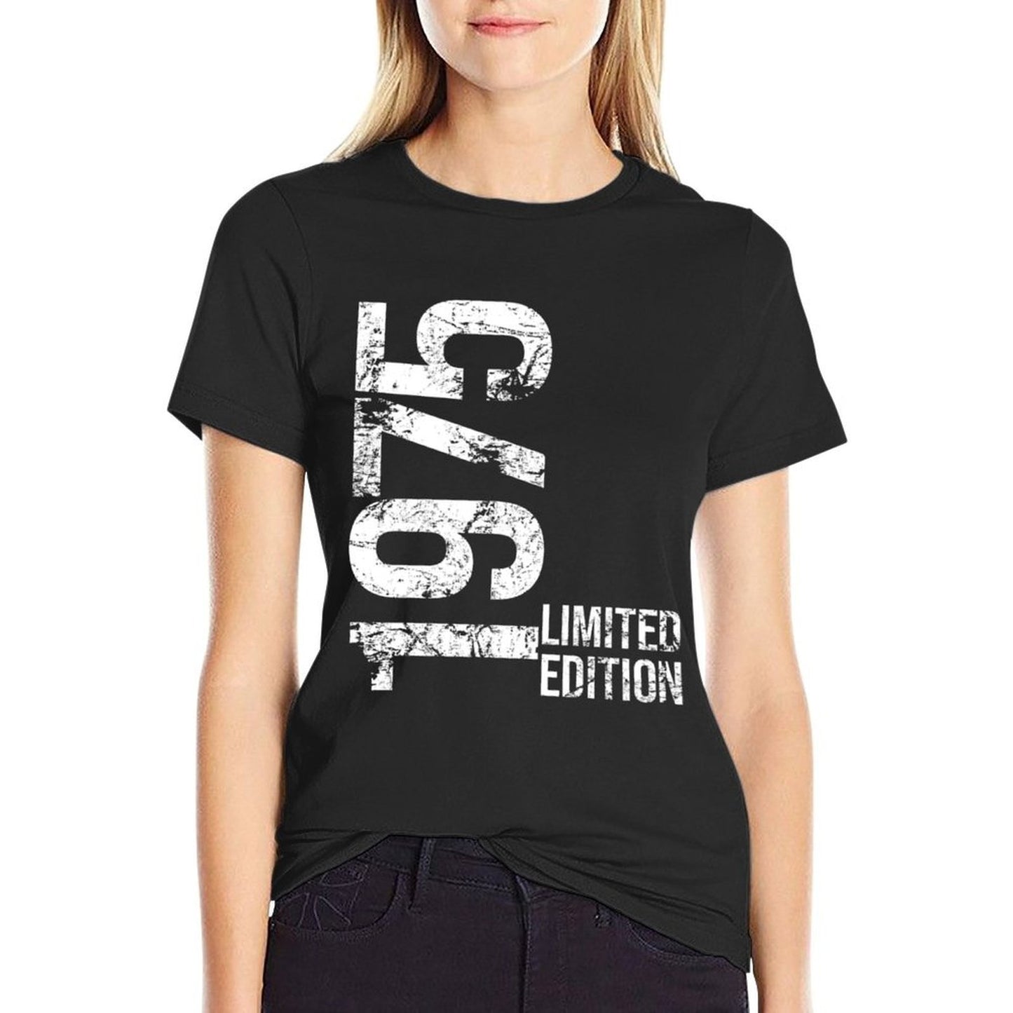 50th Birthday 50 Years Old Man Woman Vintage 1975 Stretchy T-Shirt
