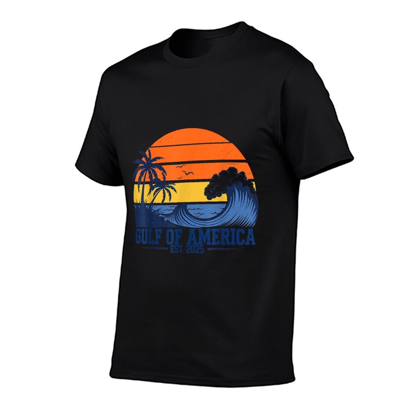 Retro Vintage Gulf Of US America 2025 American Gifts Moisture-wicking T-Shirt