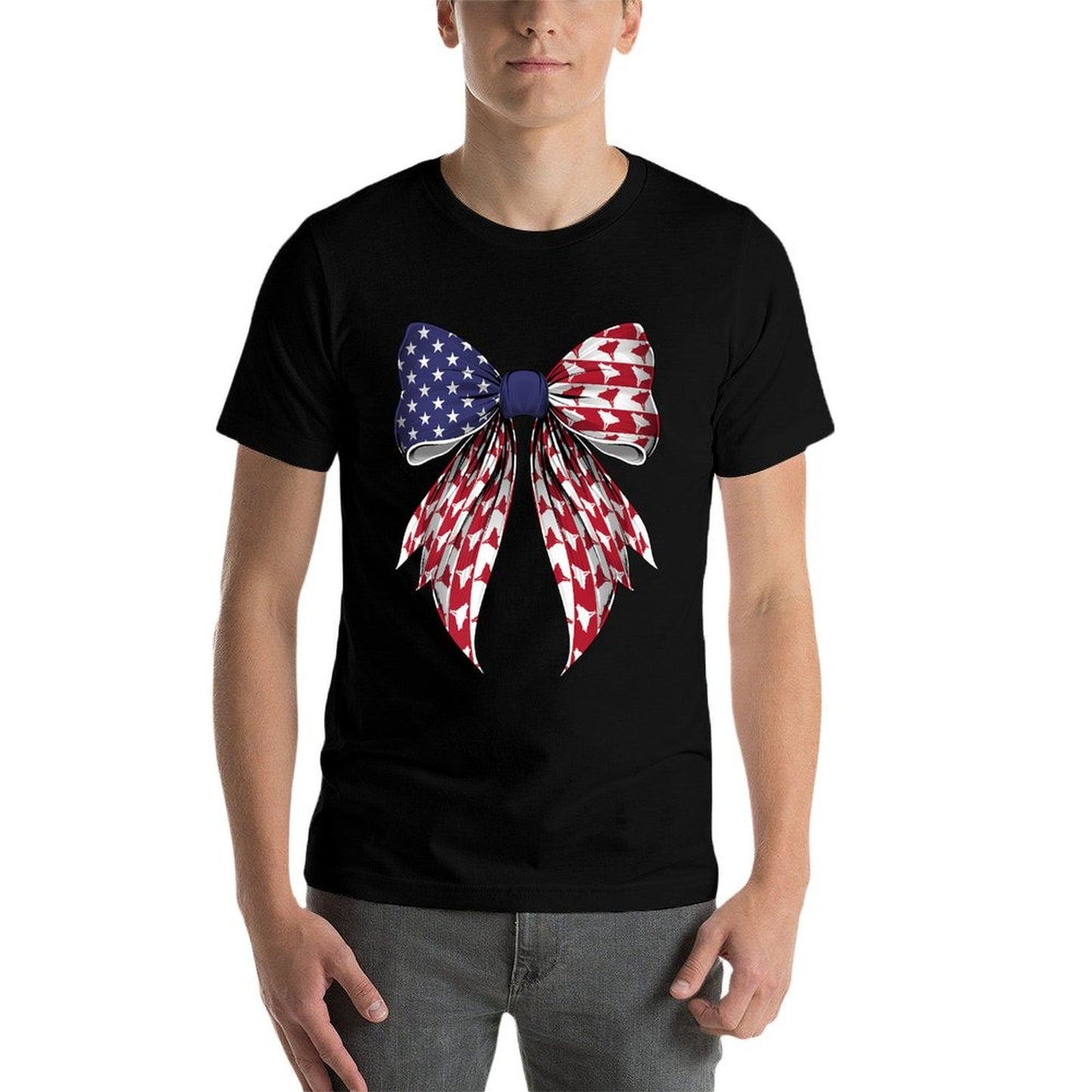 Wingsuit Flying Wingsuit Flyer 4th of July USA American Premium Tagless Design T-Shirt