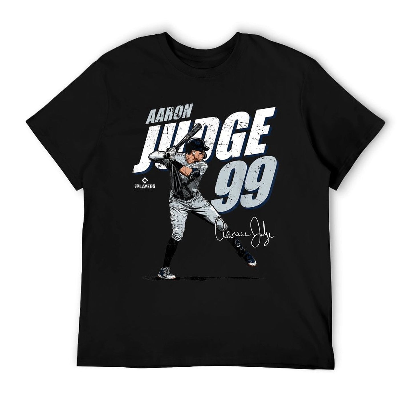 MLBPA - Major League Baseball Aaron Judge - MLBJUD3001 Heathered Texture T-Shirt