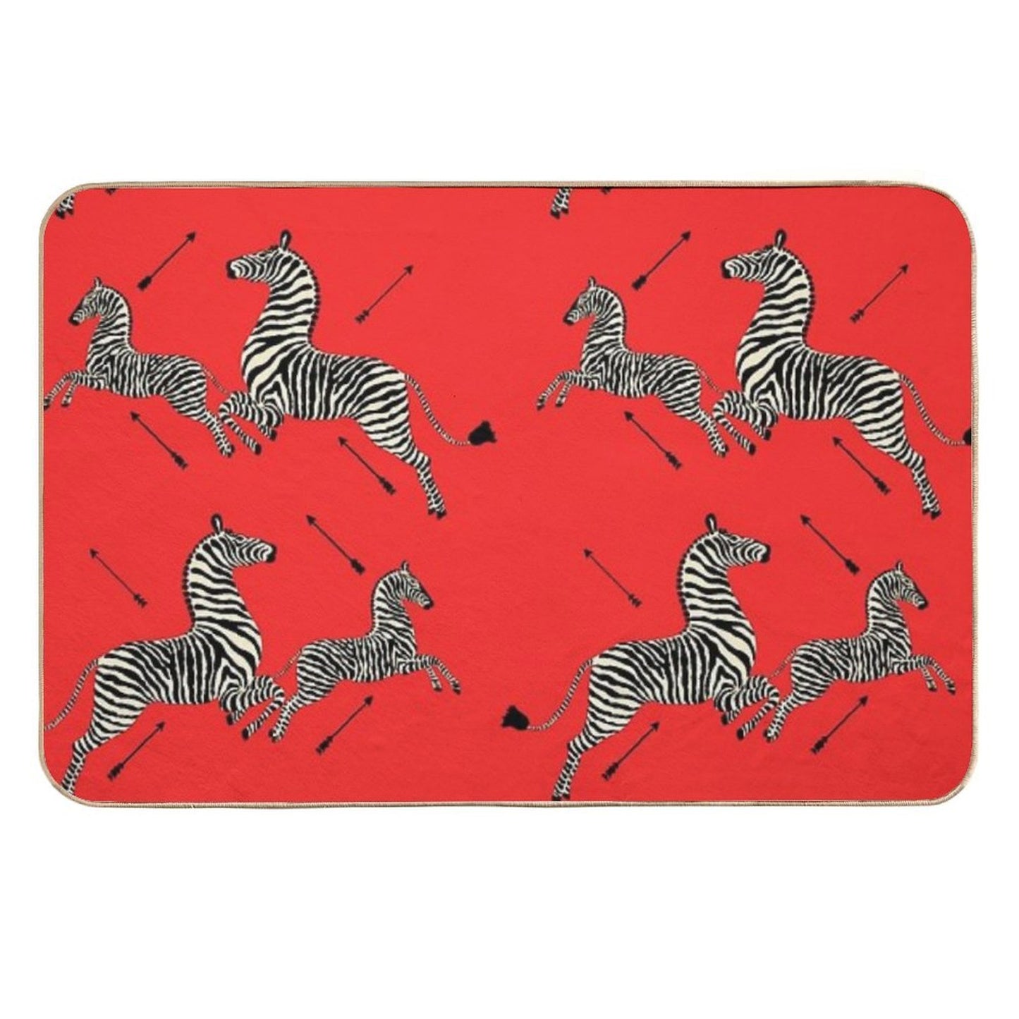 The Tenenbaums Zebra! Multi-Purpose Bath Mat