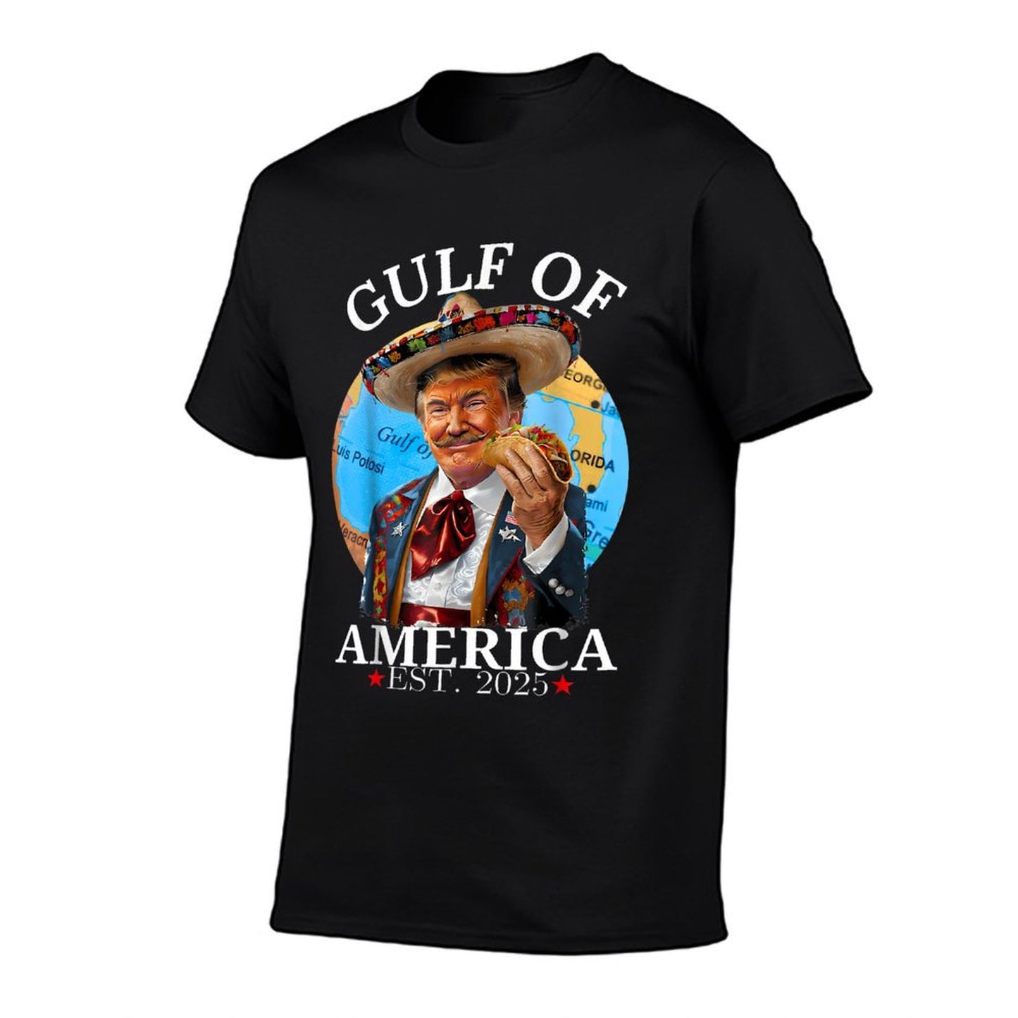 Funny Trump Shirt Gulf Of Us America Est 2025 Tagless Design T-Shirt