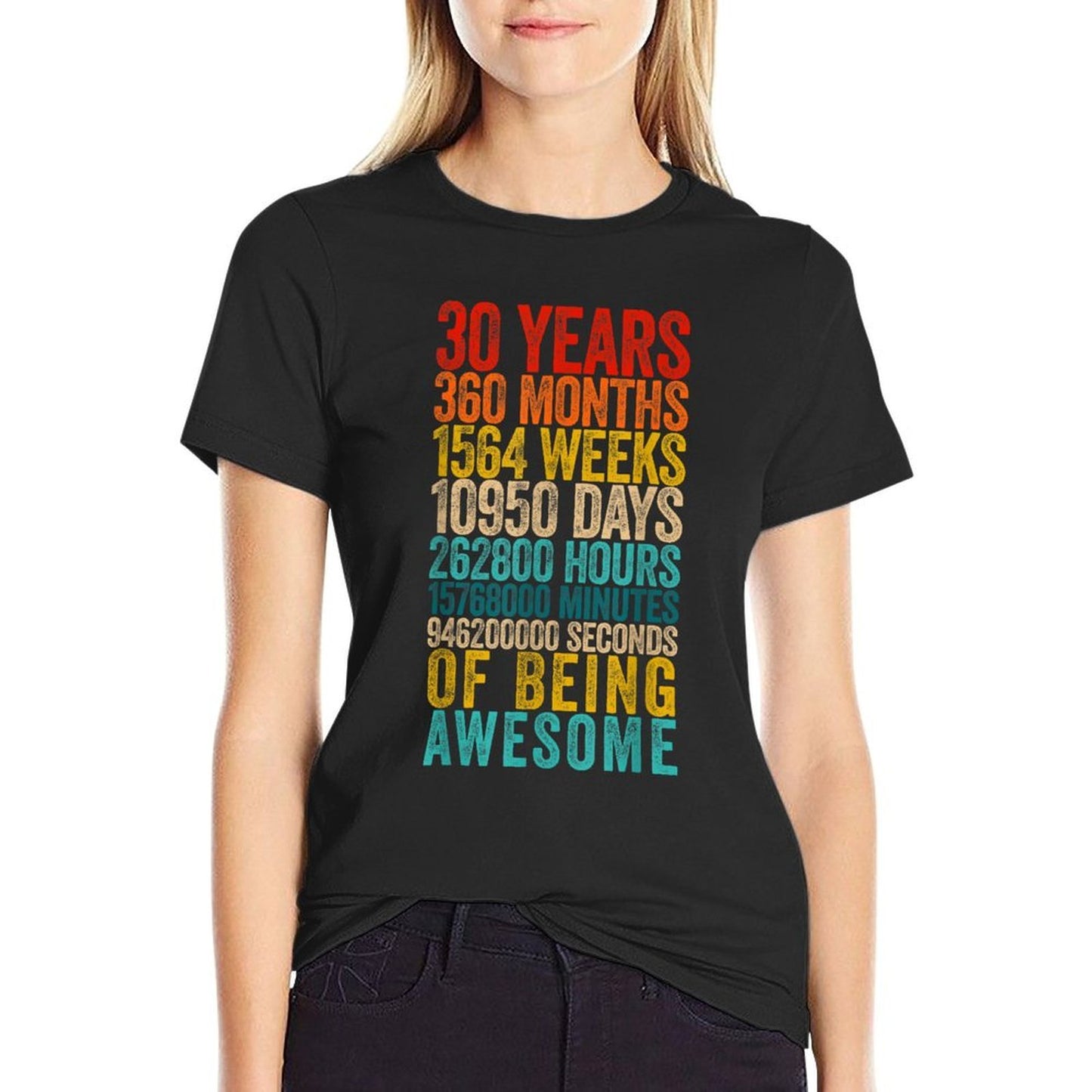 Funny 30th Birthday Old Meter Funny 30 Year Old Gifts Easy-care T-Shirt