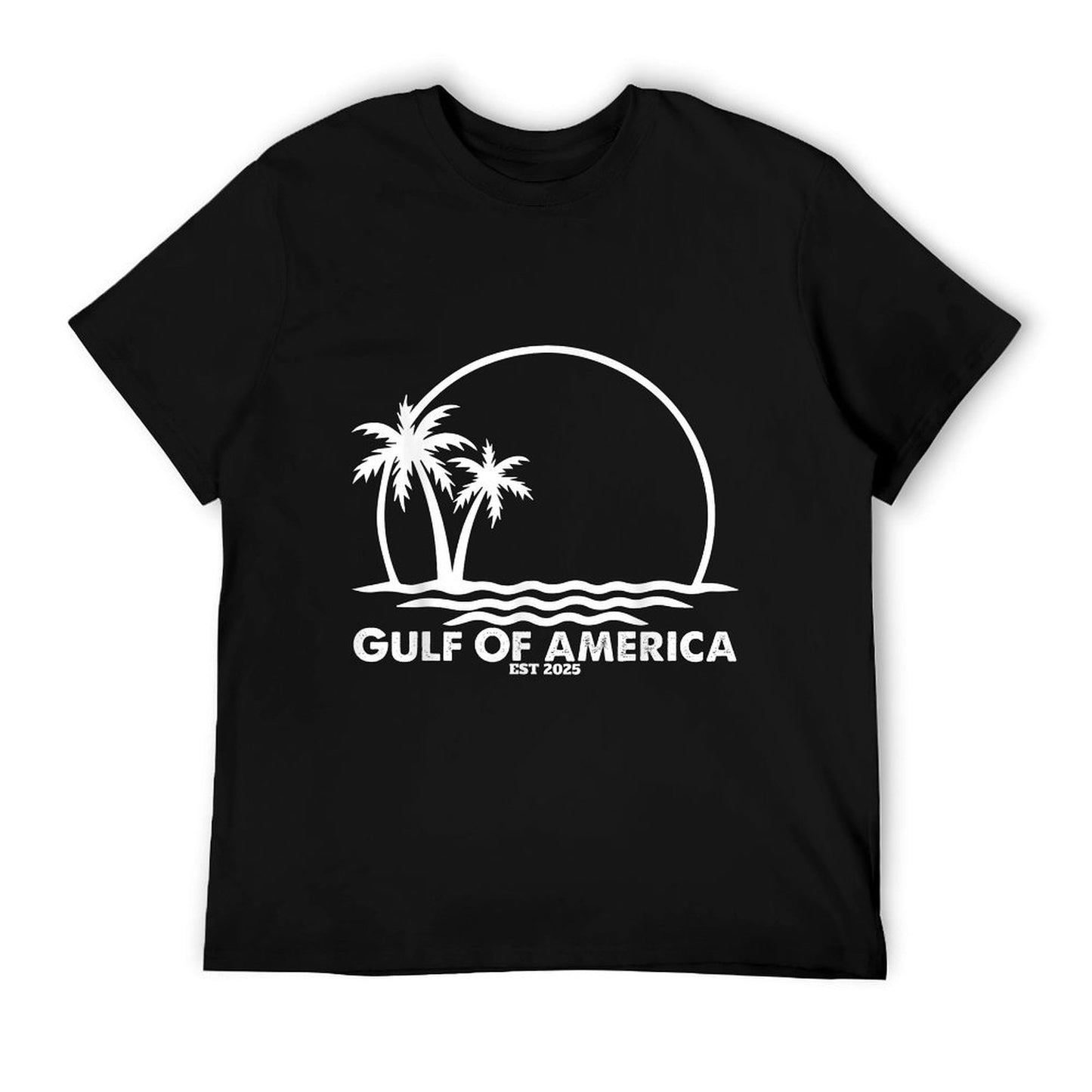 Retro Gulf Of USA America Est 2025 American Flag Classic T-Shirt