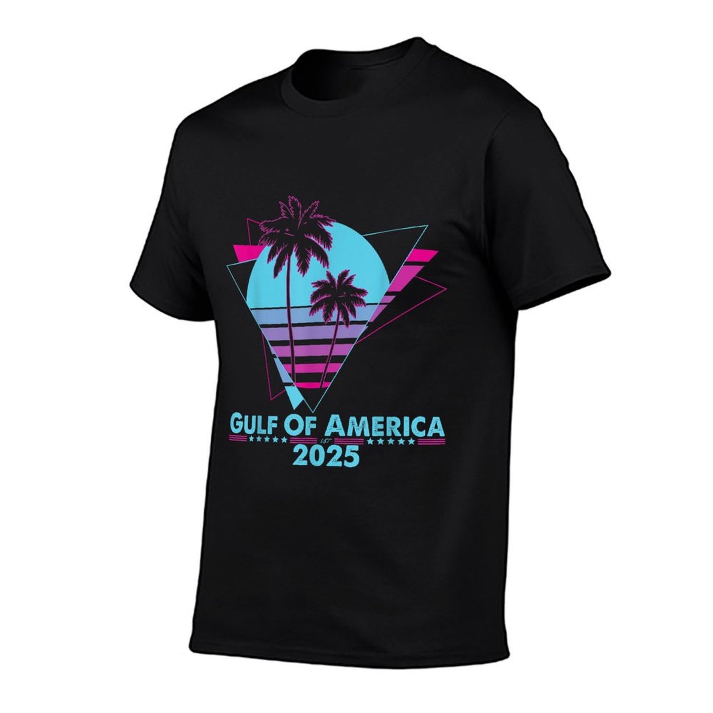Retro Gulf Of USA America Outfit Luminous Design Gulf Mexico Easy-care T-Shirt