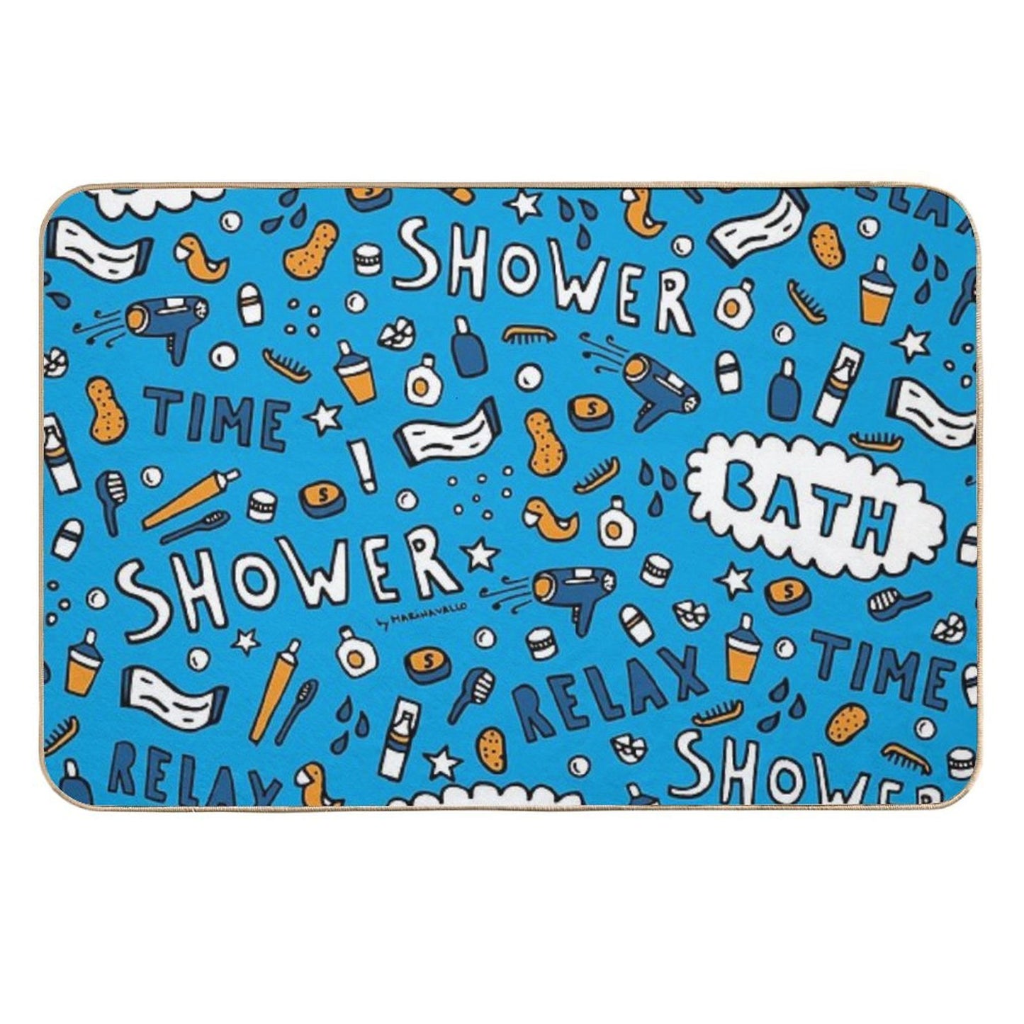 Bathtime Lovers Pet-Safe Bath Mat