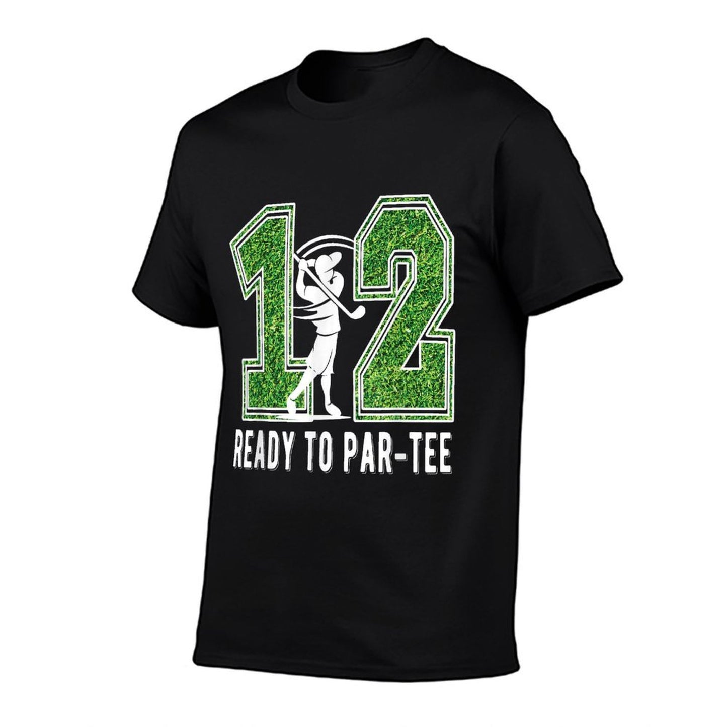 12th Birthday Golfer Boy Twelve Year Old Golf Player Stretchy T-Shirt
