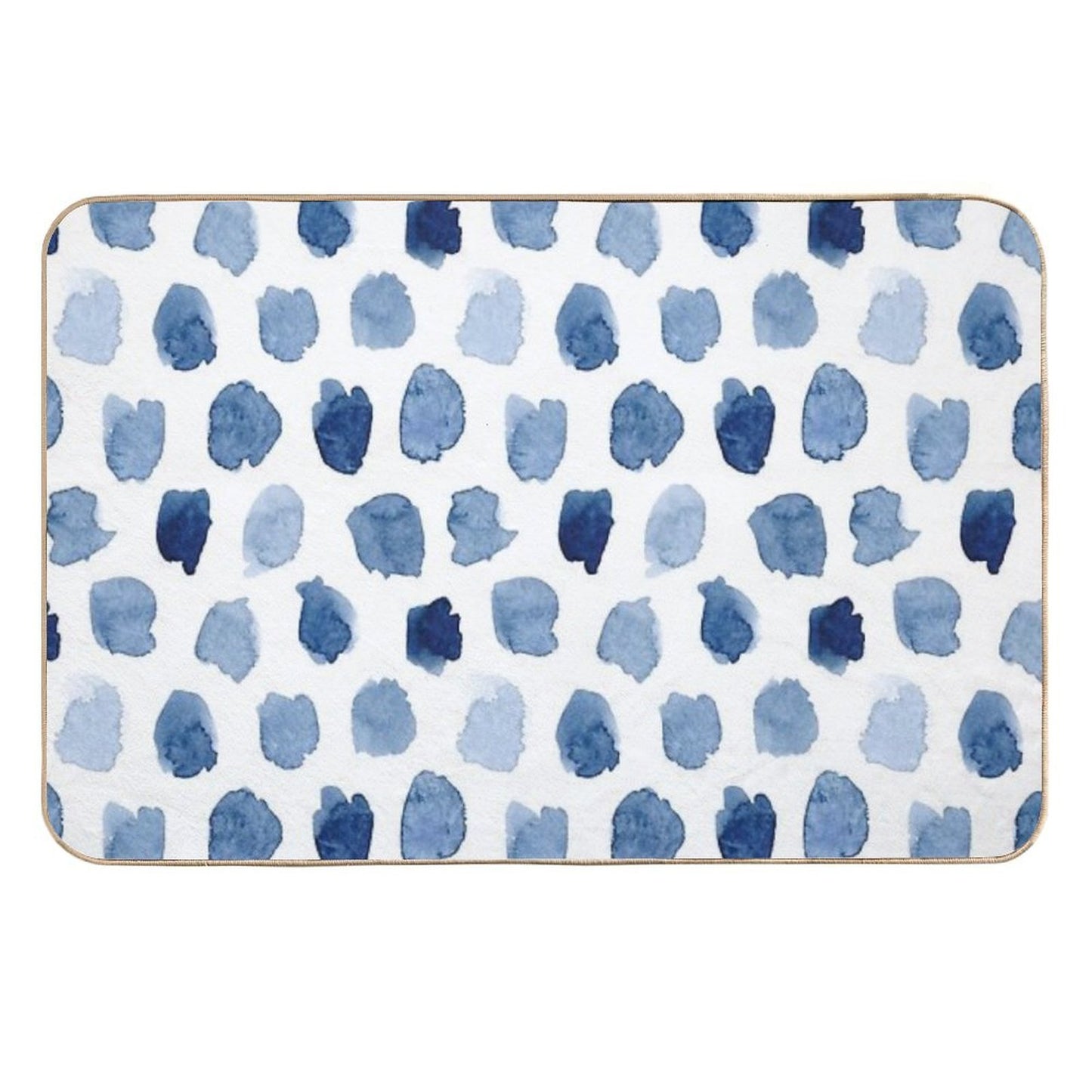 Indigo Love Anti-Trip Bath Mat