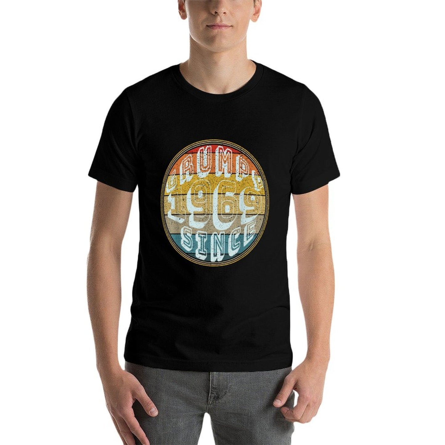 Funny Grumpy Retro 1969 50th Birthday Gag Gift Party Idea Durable T-Shirt