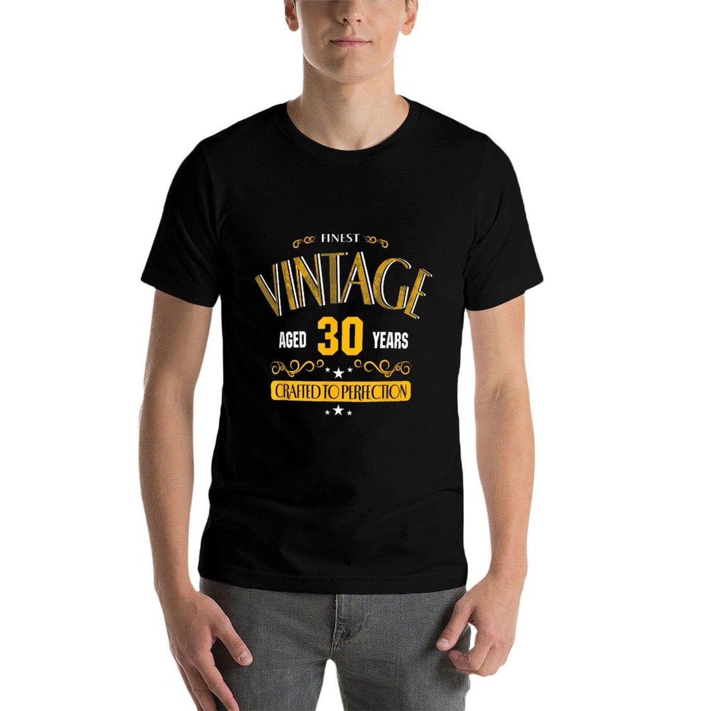 30th Birthday Gift -AGED 30 Years Old Gag Birthday Vintage-inspired T-Shirt
