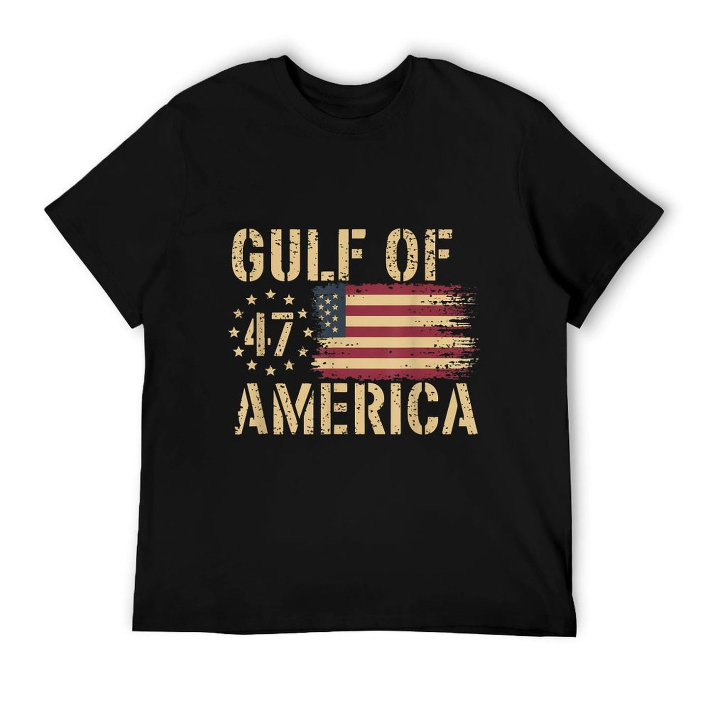 Gulf Of USA America Oversized Silhouette T-Shirt