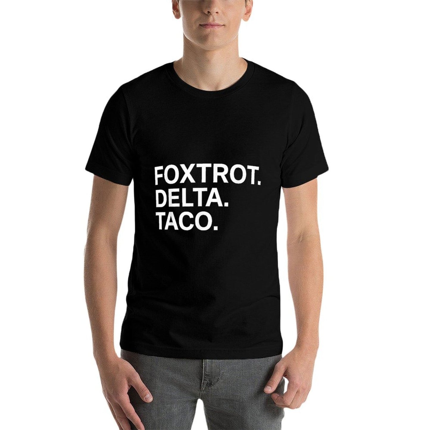 Foxtrot Delta Taco Military Funny Design Lightweight T-Shirt