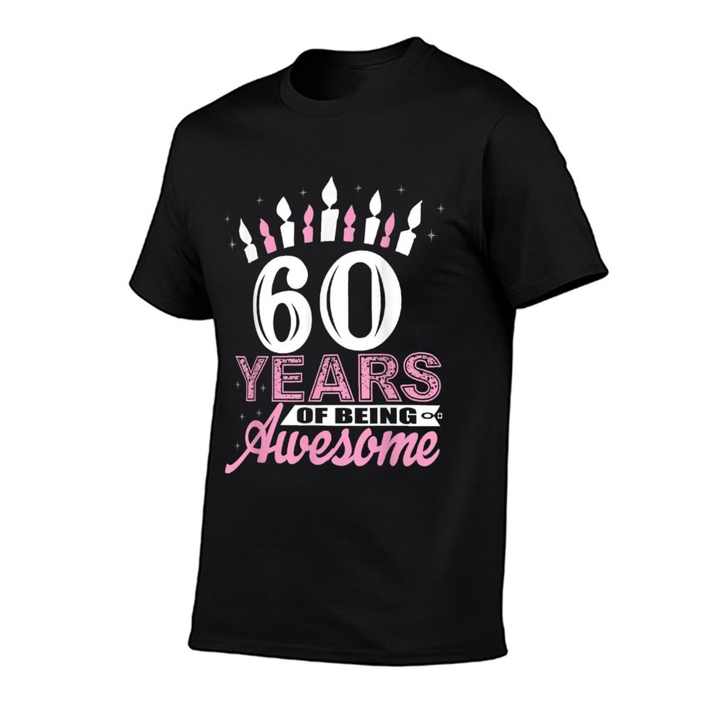 60 Years Old Born In 1960 60th Birthday Gift For Women Funny Summer-ready Fabric T-Shirt