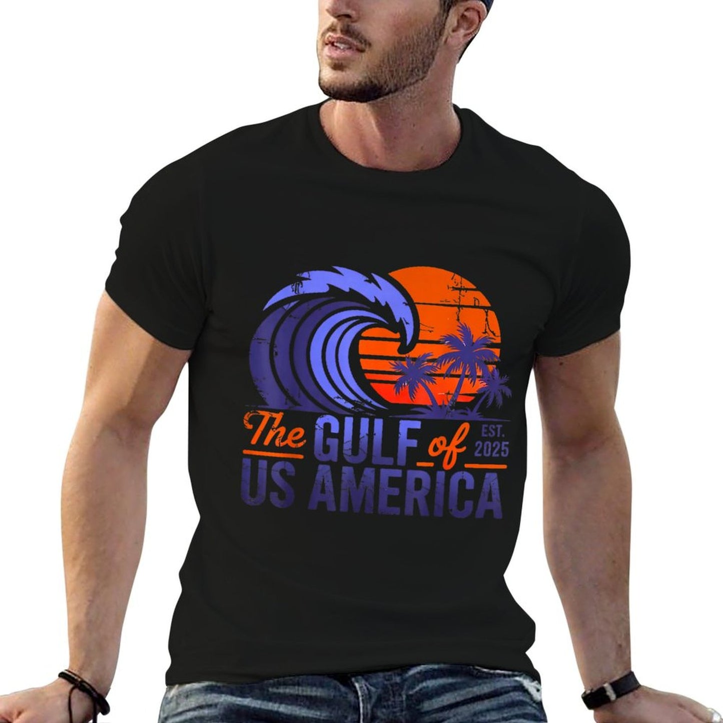 THE Gulf of US America Design - Gulf of US America Lightweight T-Shirt