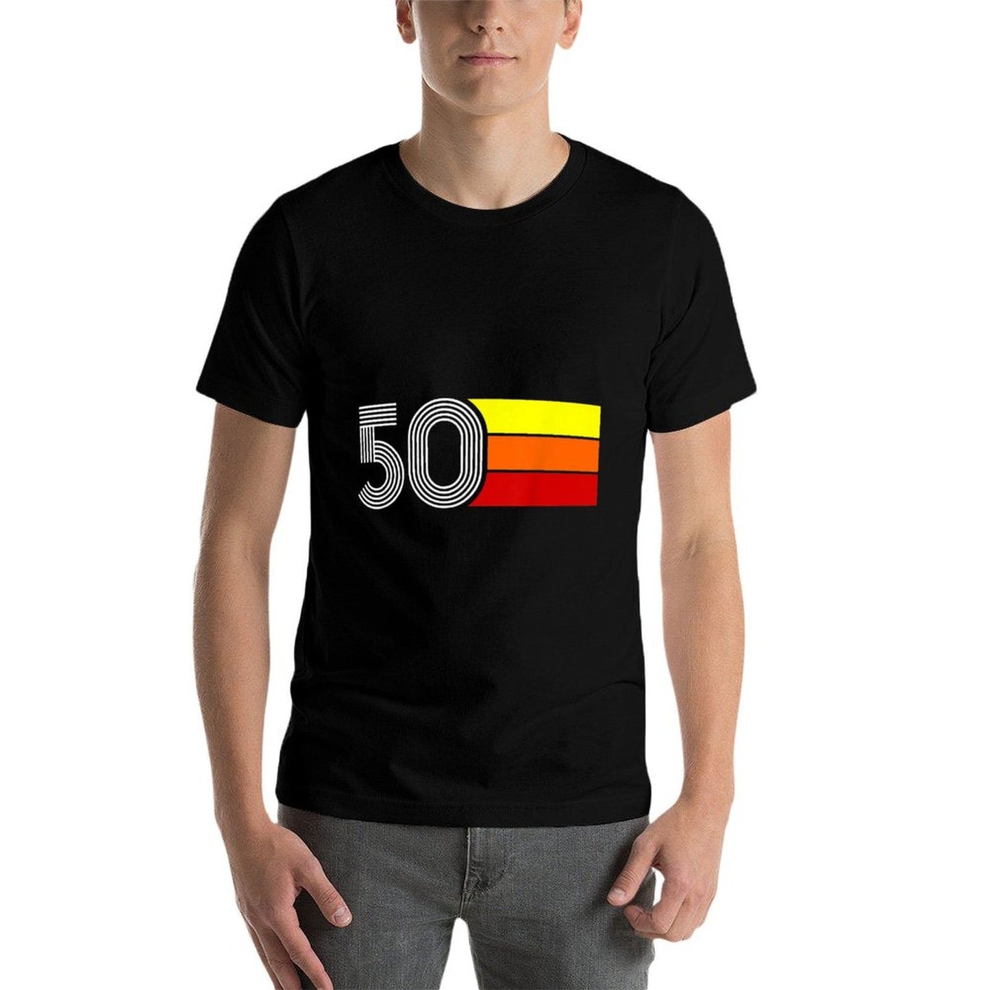 50th Birthday for Men Women - Retro 50 Classic T-Shirt