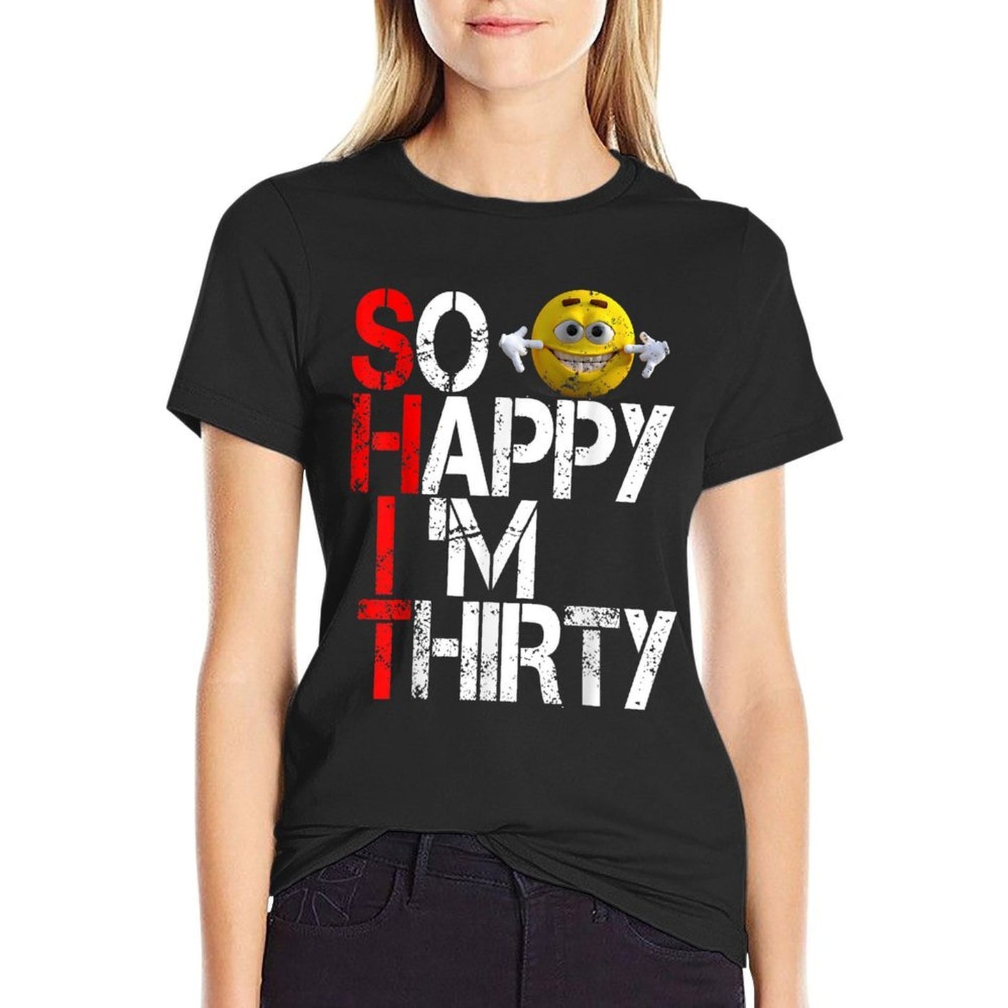 30 30th Thirty Birthday Gag Men Women Durable T-Shirt
