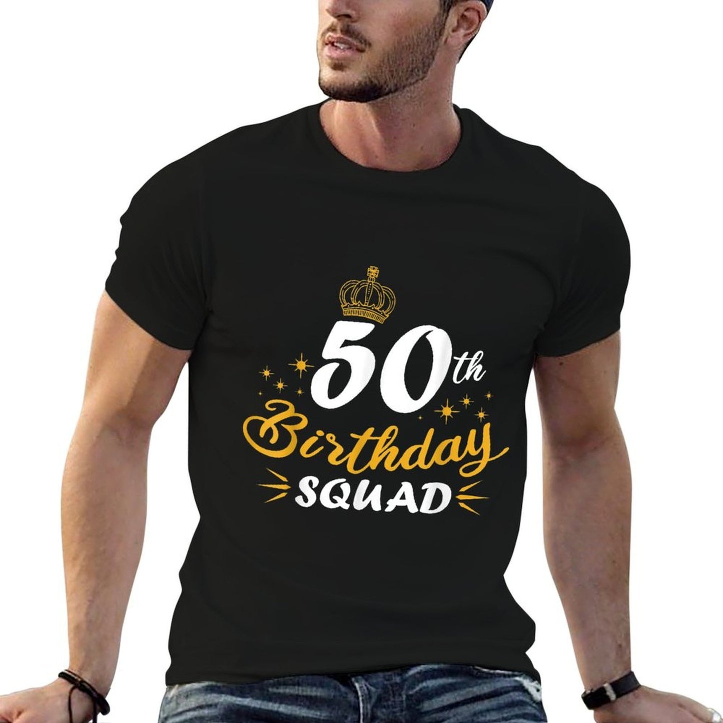 50 Years Old Birthday Party Cute 50th Birthday Cute Party Vintage-inspired T-Shirt