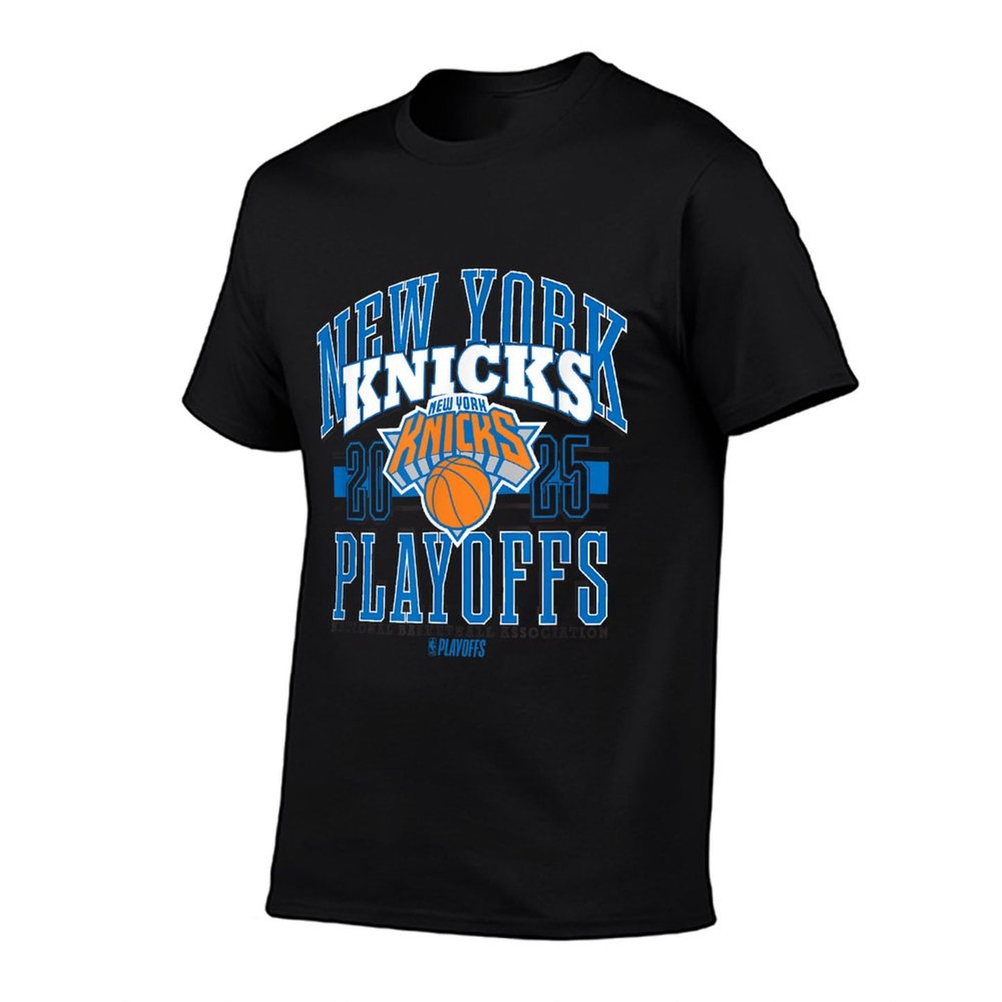 NBA Official New York Knicks 2025 Playoffs Showtime Lightweight T-Shirt