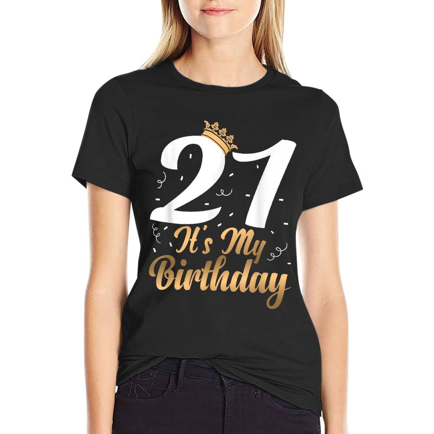21 It's My Birthday Party Celebrate 21St Birthday Lightweight T-Shirt