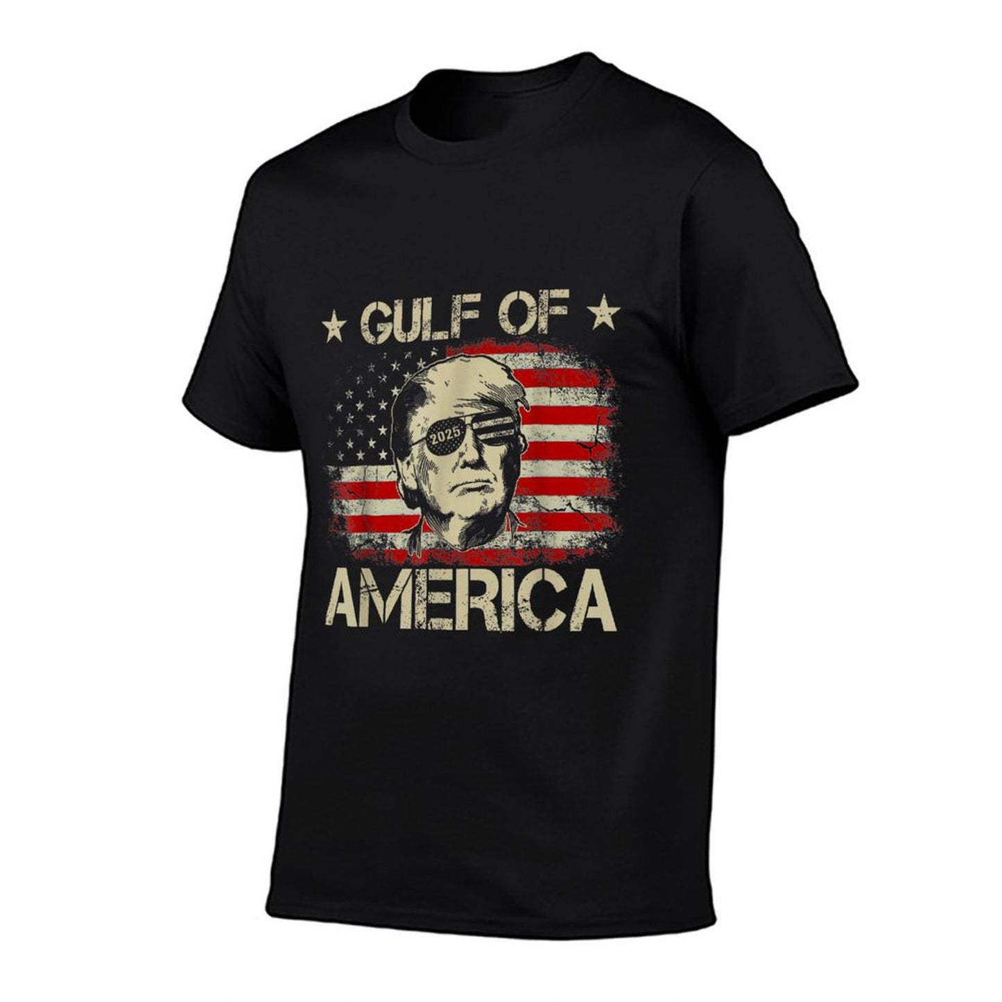 Gulf of USA America Funny American Flag Lightweight T-Shirt