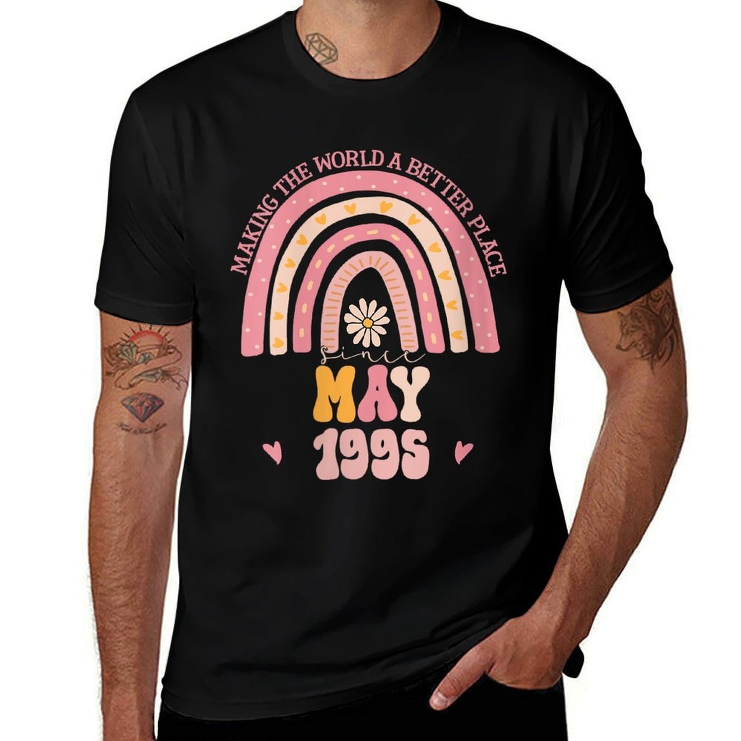 Womens Turning 30 Retro May 1995 30th Birthday for Women Easy-care T-Shirt