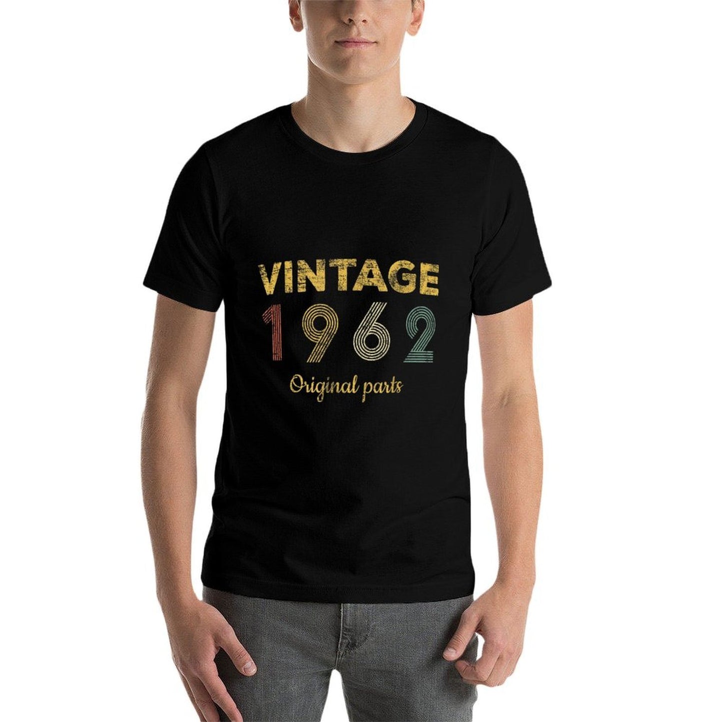 60 Year Old Gifts Vintage 1962 Limited Edition 60th Birthday Odor-resistant T-Shirt
