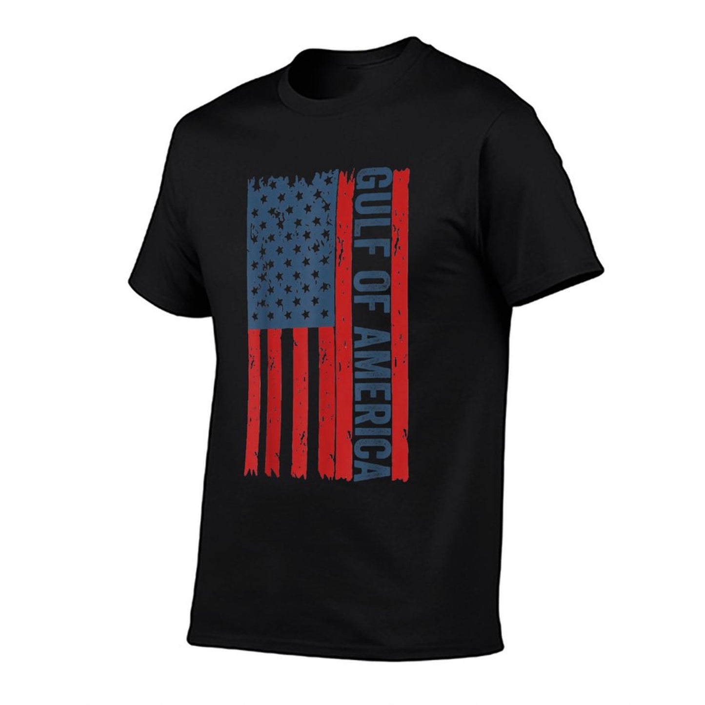 Gulf Of US America Est 2025 Funny Gulf of USA American Flag Soft T-Shirt