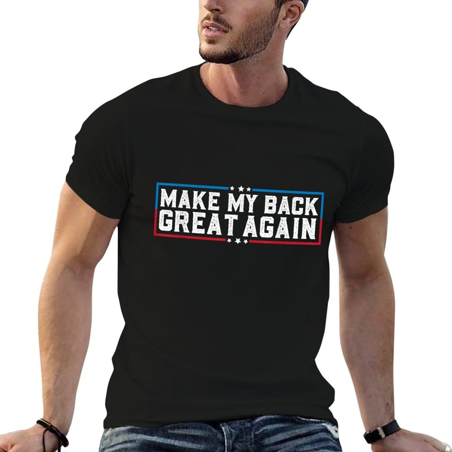 Make My Back Great Again Funny Back Surgery Recovery Classic T-Shirt