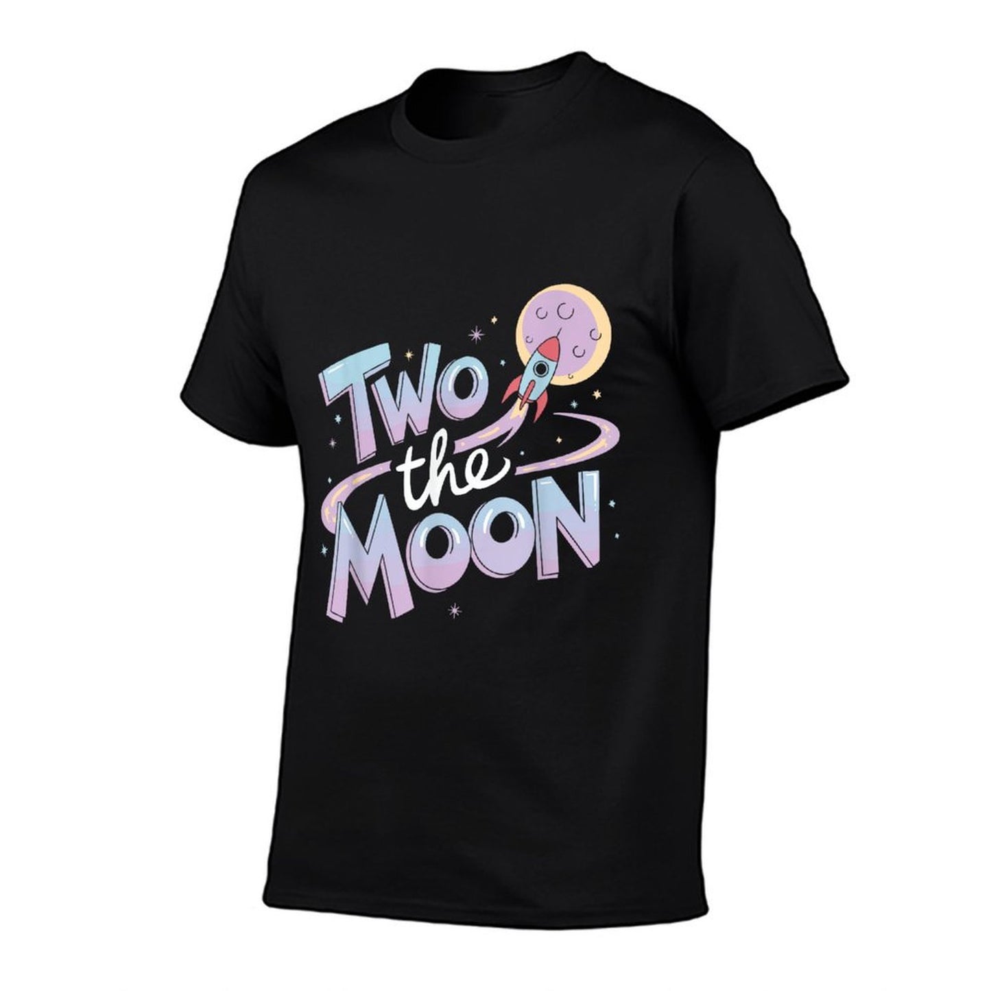 Two The Moon 2nd Birthday Girl Boy 2 Year Old Toddler Classic T-Shirt