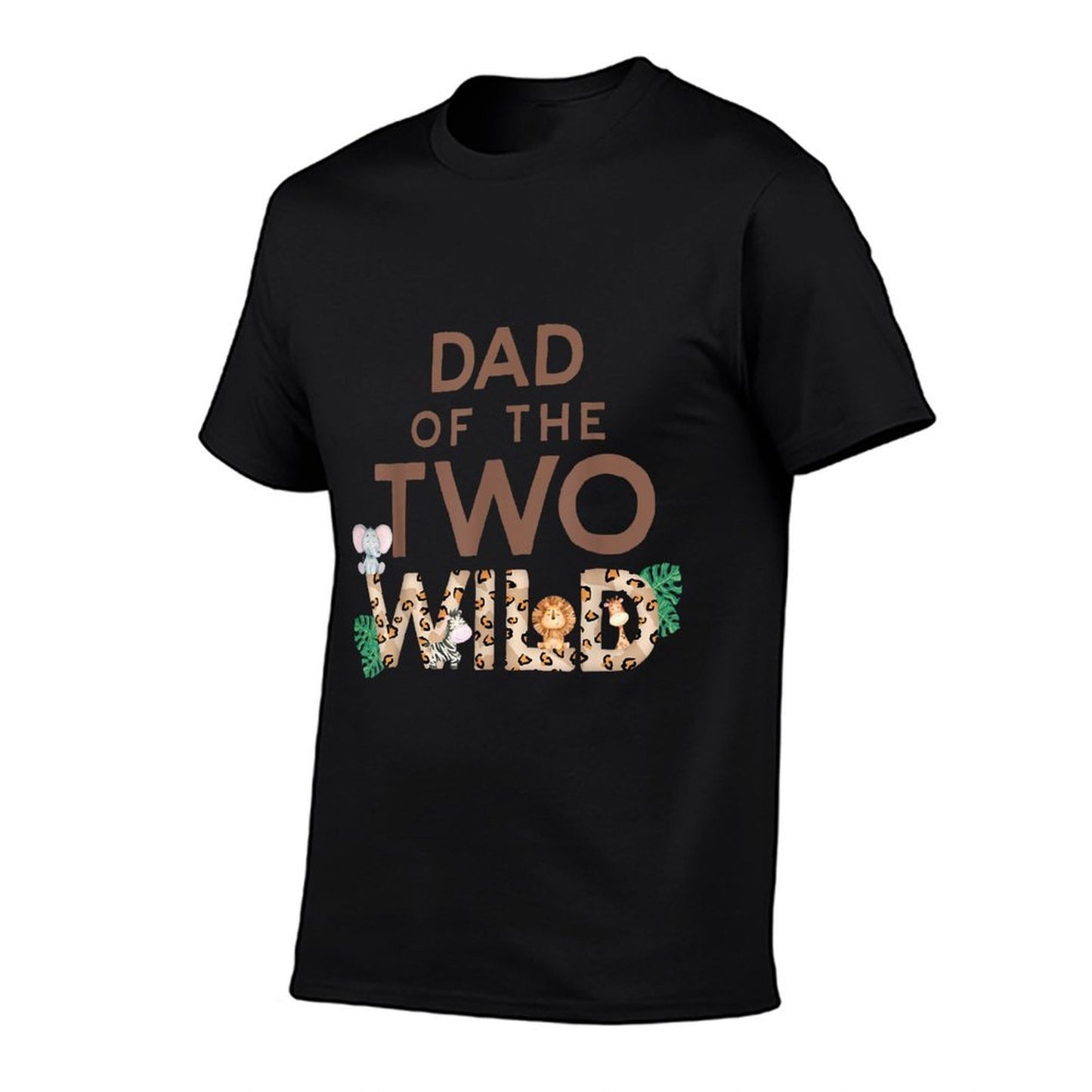 Dad of The Two Wild Animal Safari 2nd Birthday Theme Family Classic T-Shirt