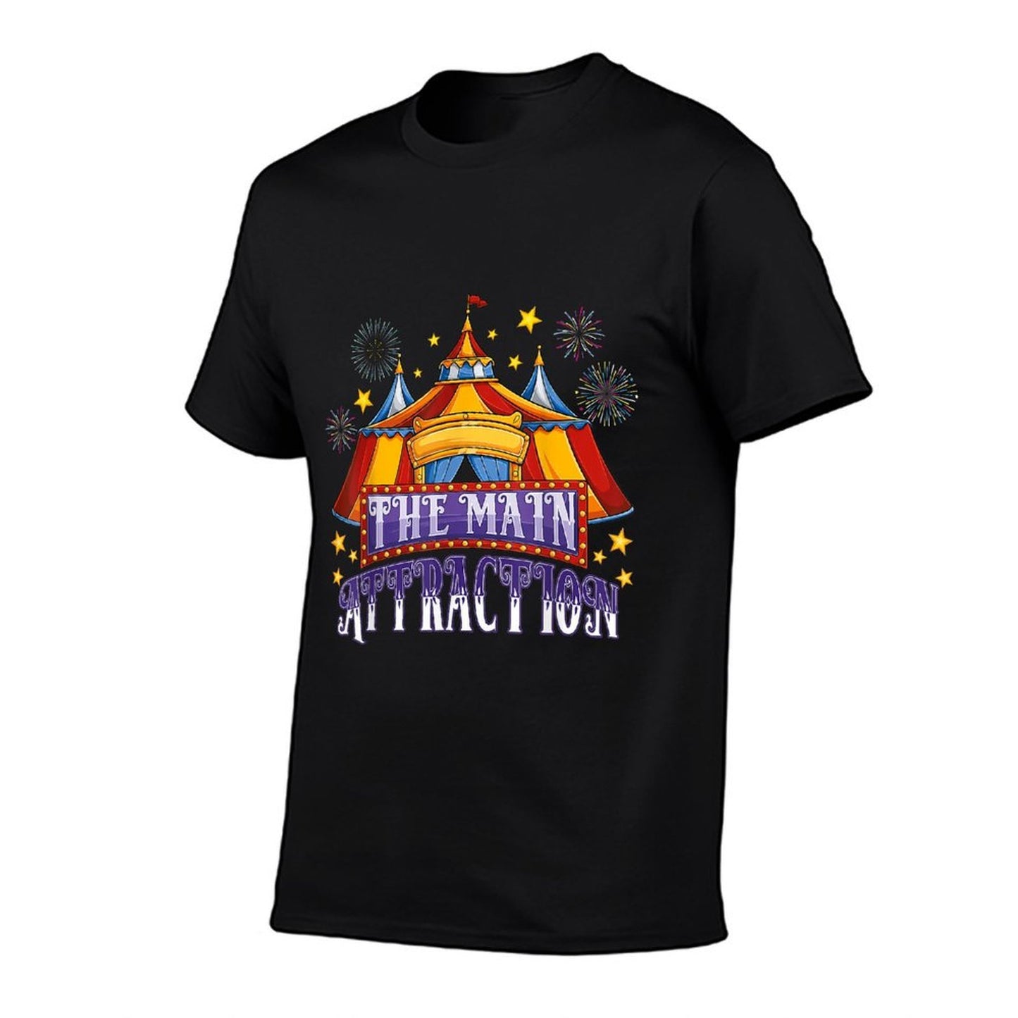 Kids Circus Attraction Carnival Birthday Party Boys Girls Tagless Design T-Shirt