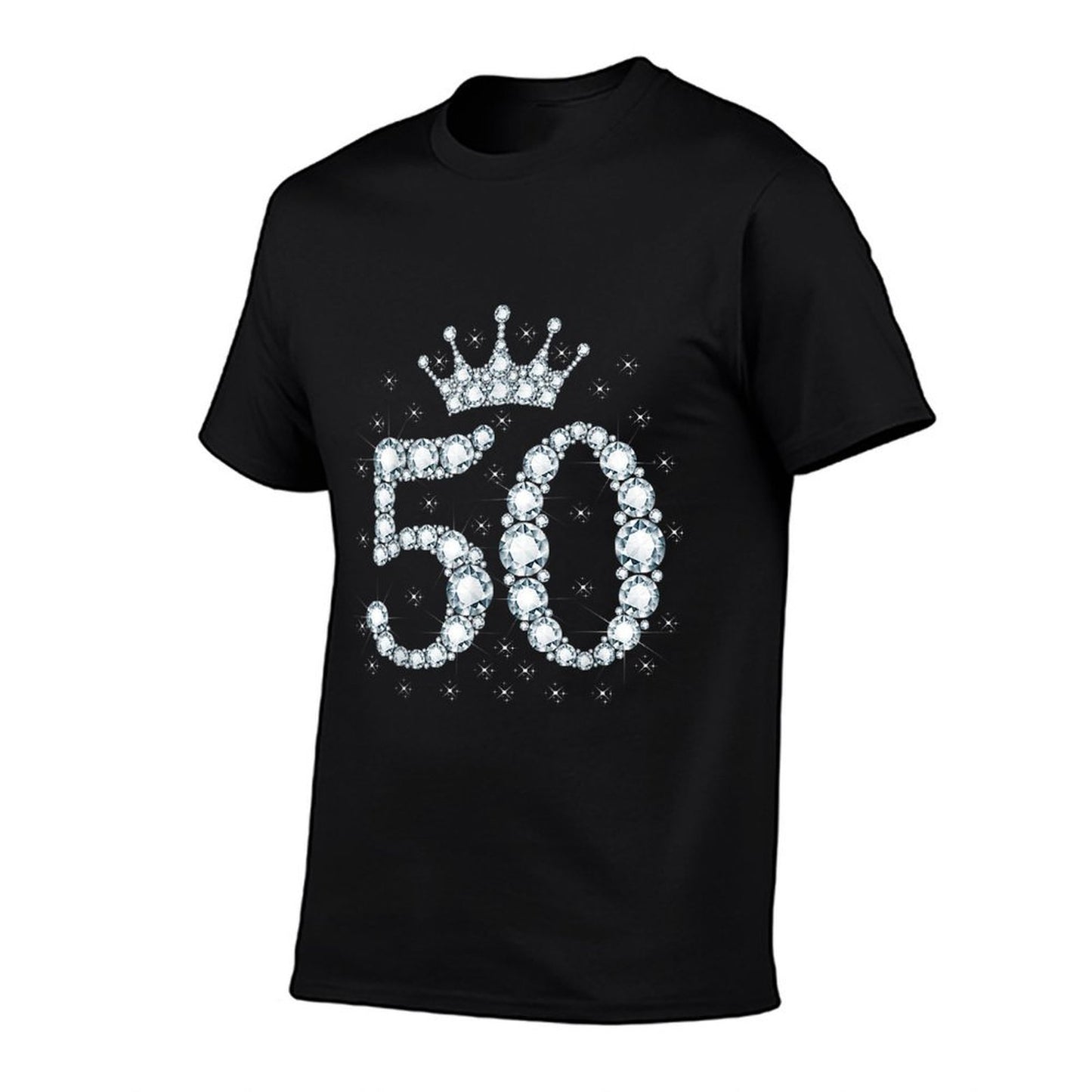 50 Crown 50 Years Old Happy 50th Birthday Girl Women Relaxed-fit T-Shirt