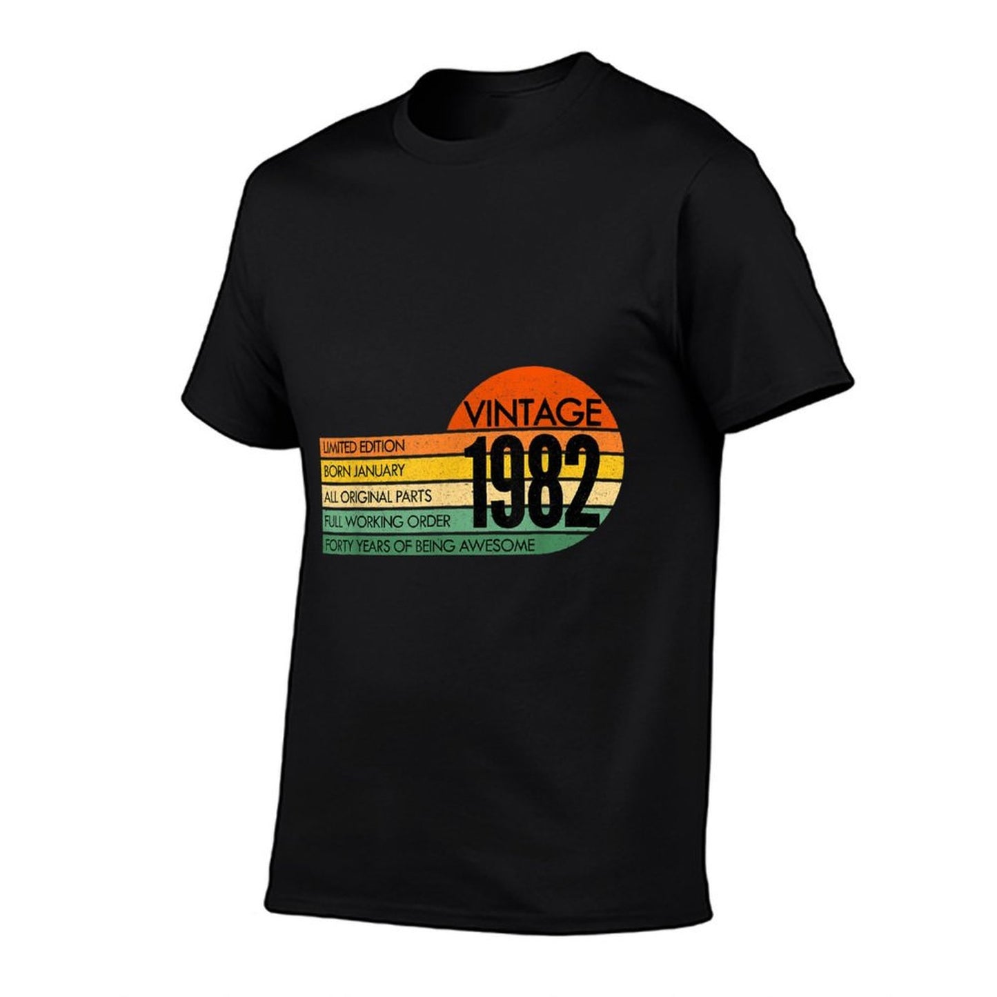 40 Years Old Vintage JANUARY 1982 40th Birthday Classic T-Shirt