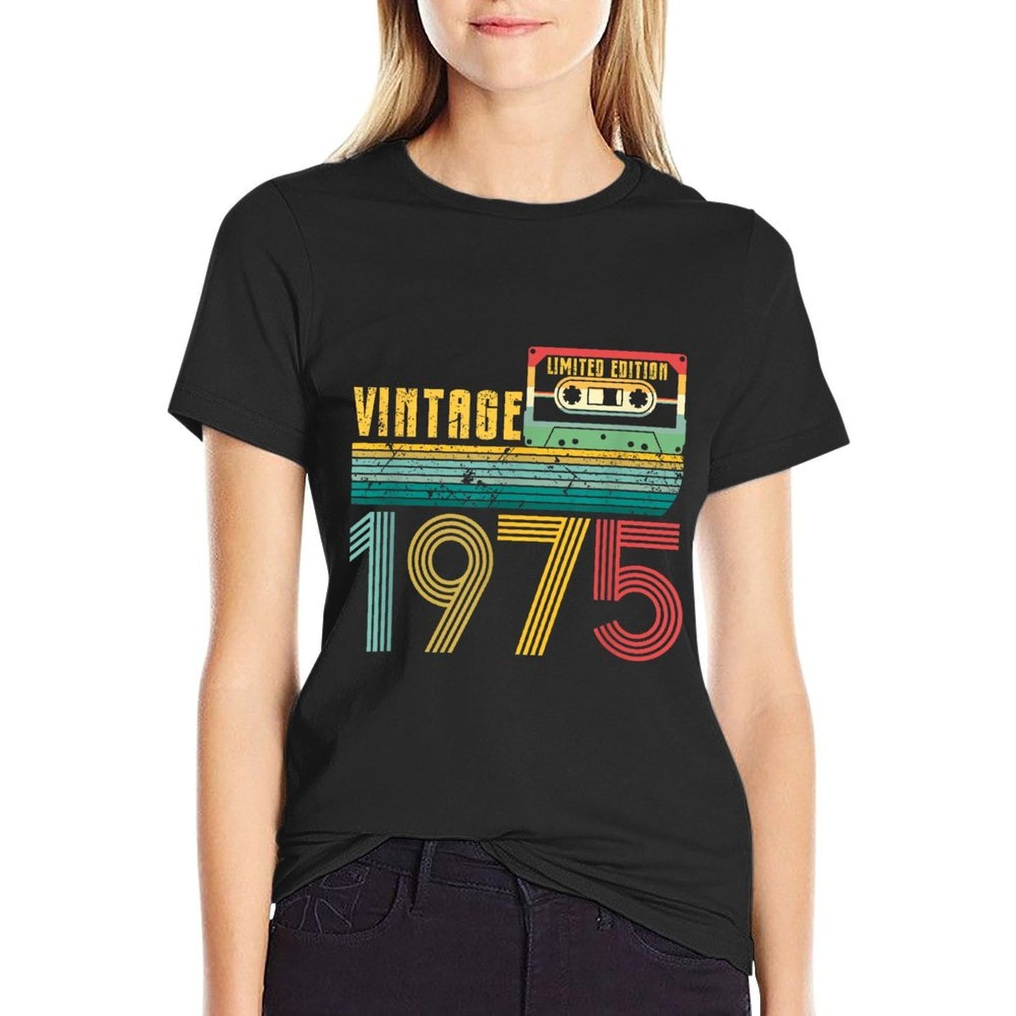 50 Year Old Gifts Vintage 1975 50th Birthday Vintage-inspired T-Shirt
