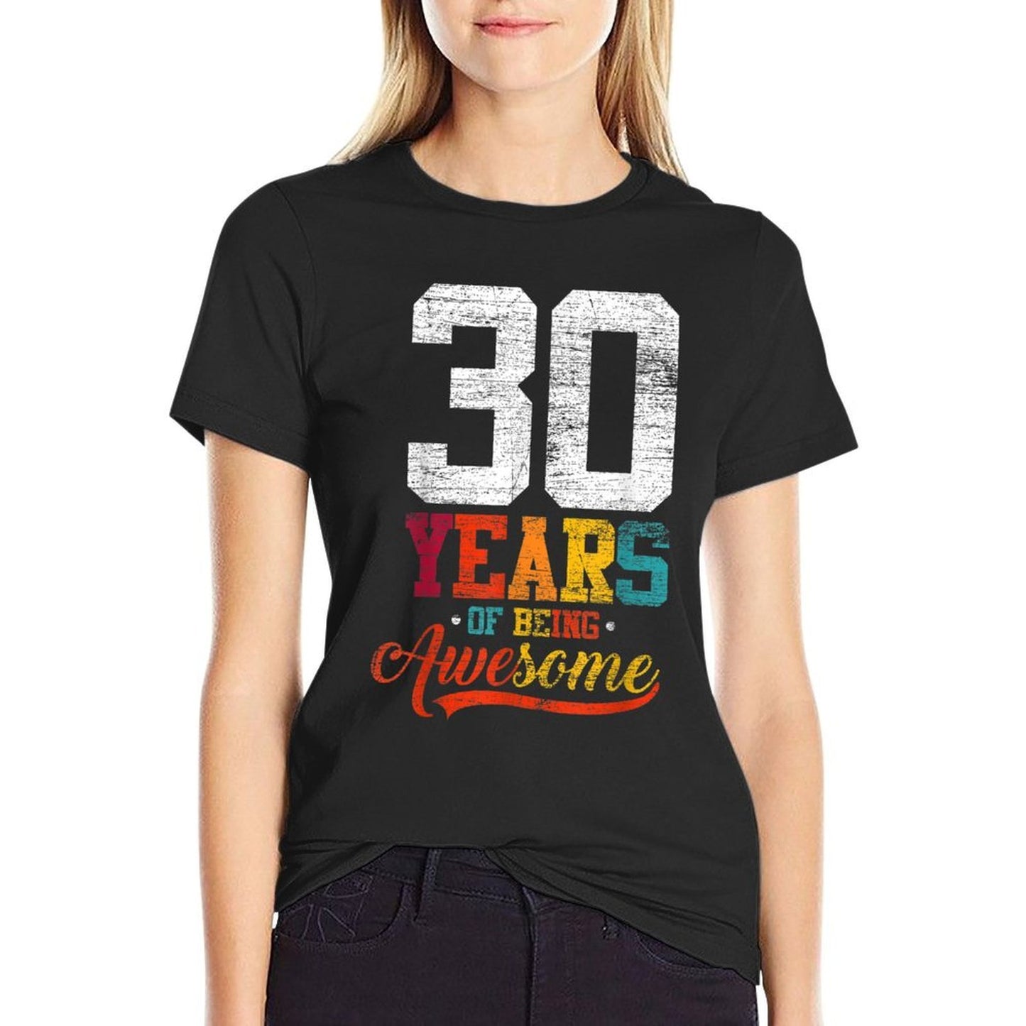 30 Years Of Being Awesome Gifts 30 Years Old 30th Birthday Odor-resistant T-Shirt