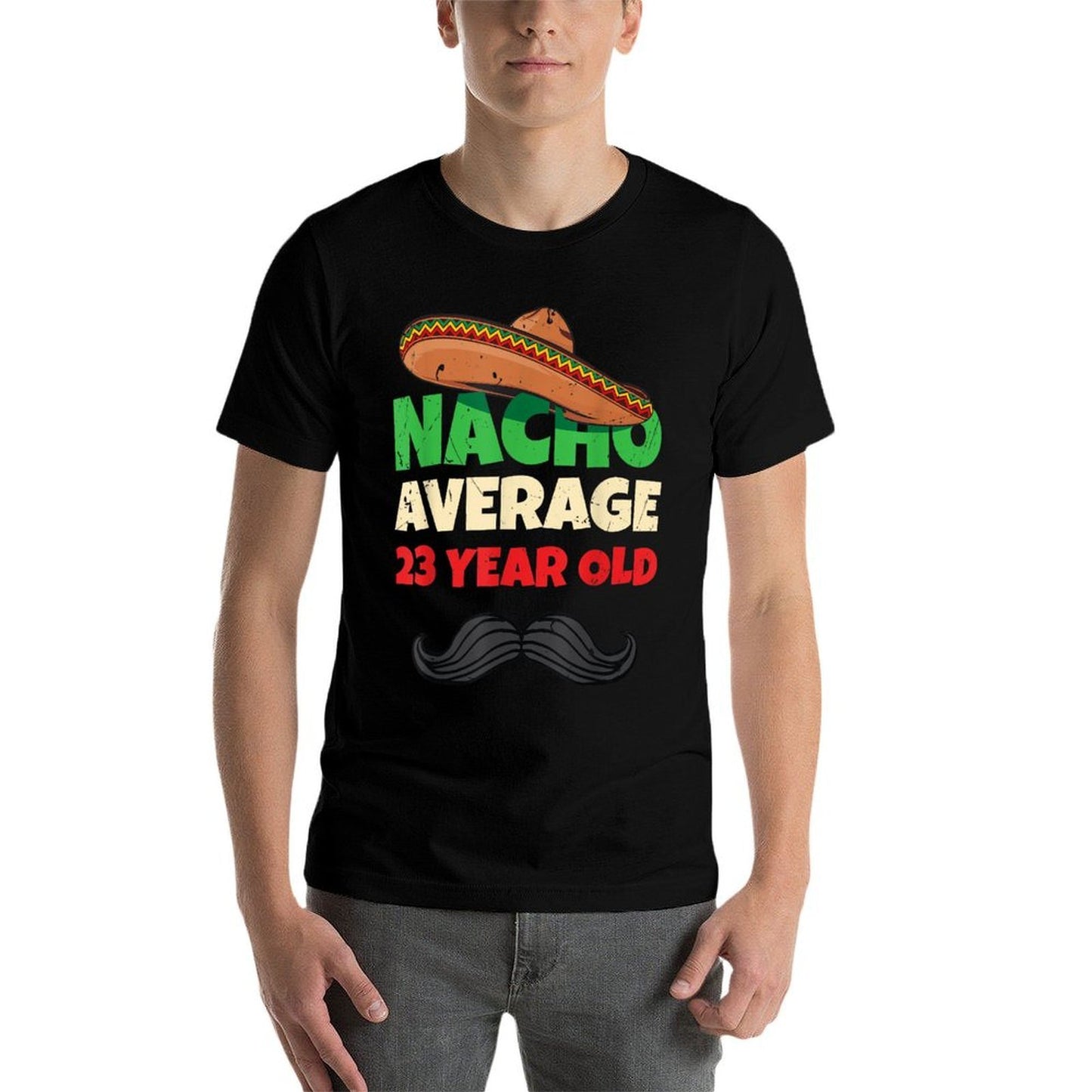 Funny 23 Year Old Party Present Mens 23rd Birthday Summer-ready Fabric T-Shirt